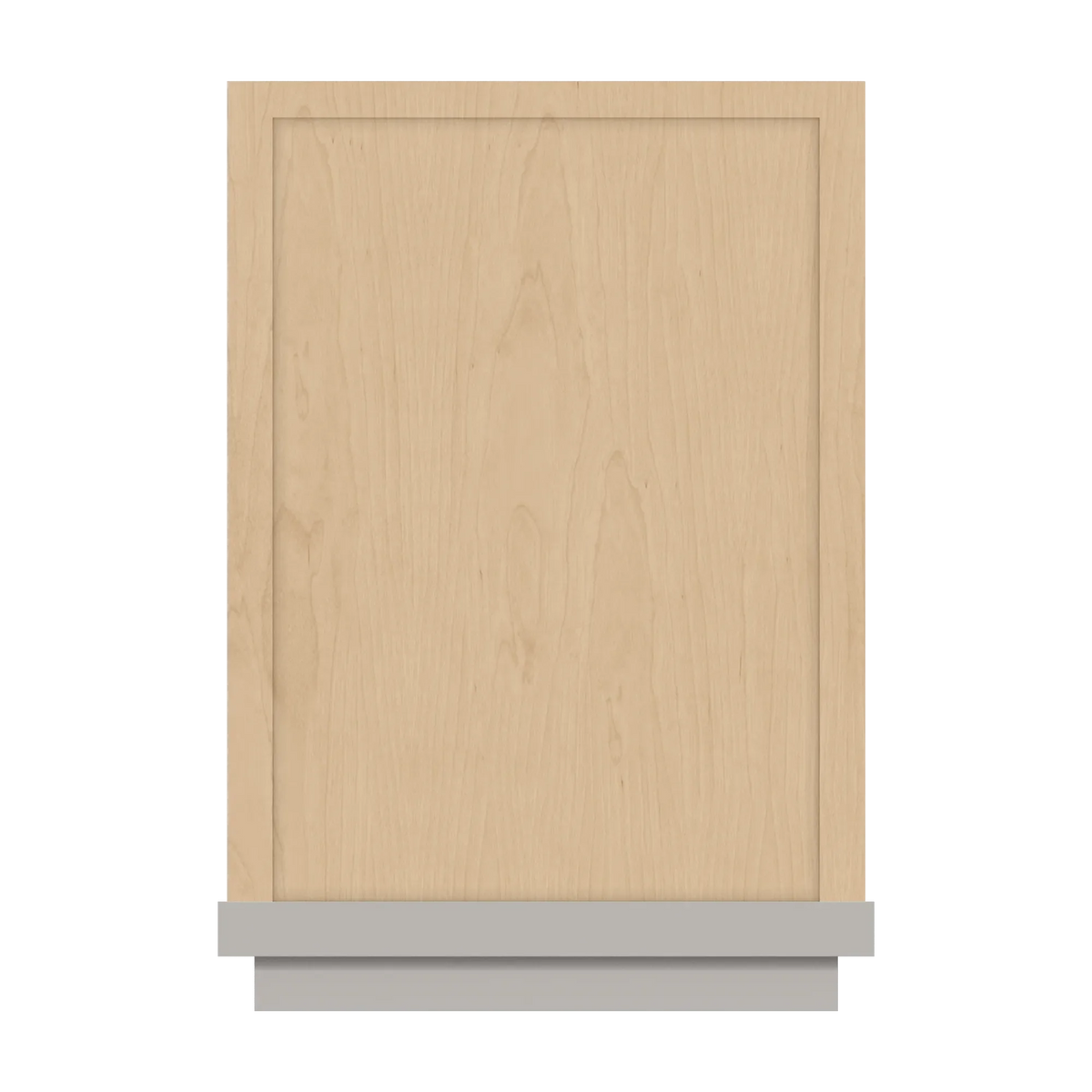 cnc luxor misty grey 09 w x 42 h single door wall cabinet