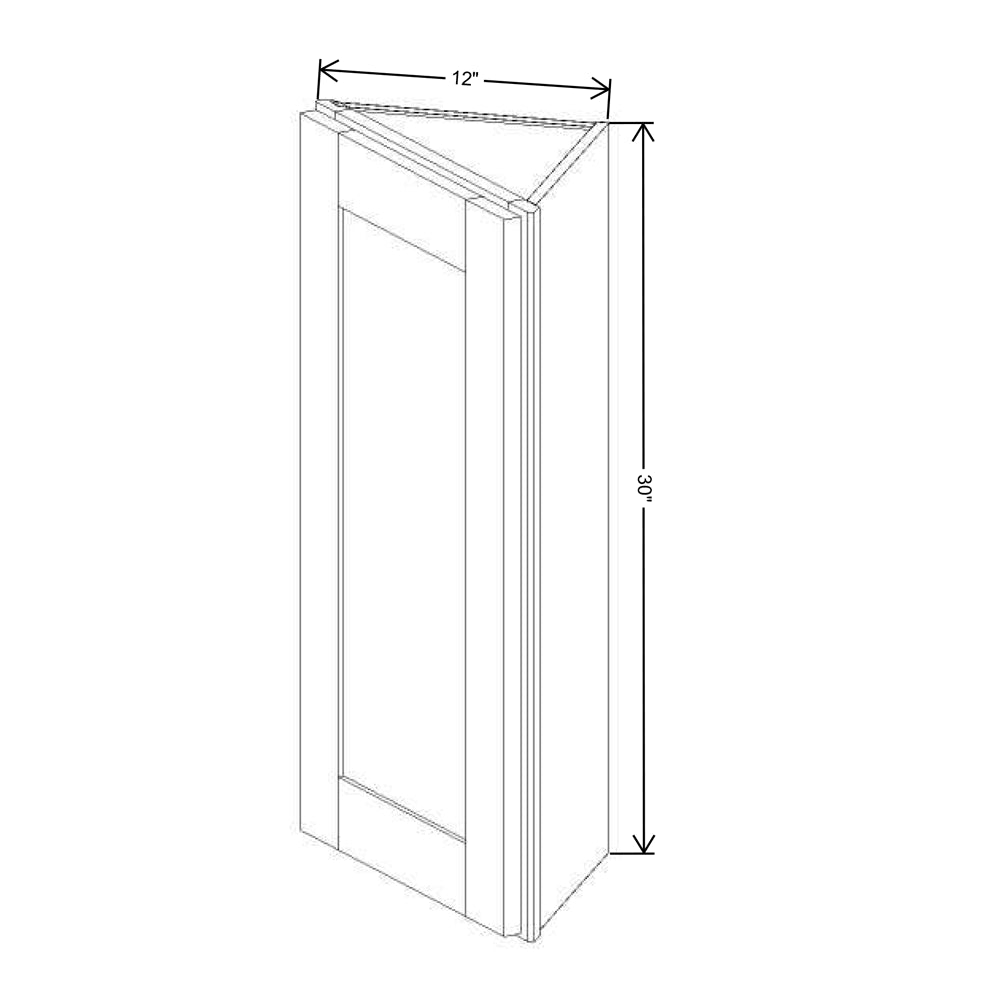 Fabuwood Allure Luna Kona 12"W X 30"H Wall End