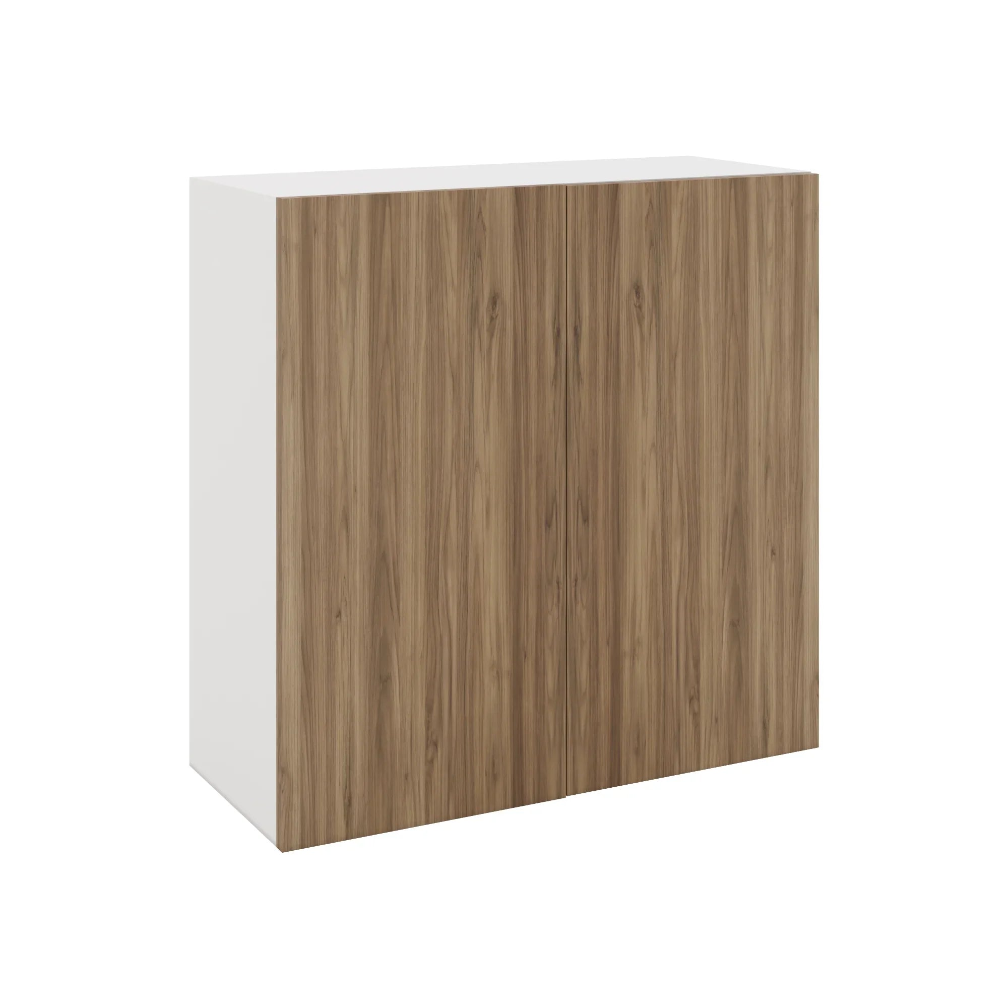 Modernform Cabinet Walnut 30" W X 30" H X 12" D Single Door Blind Corner Wall Cabinet