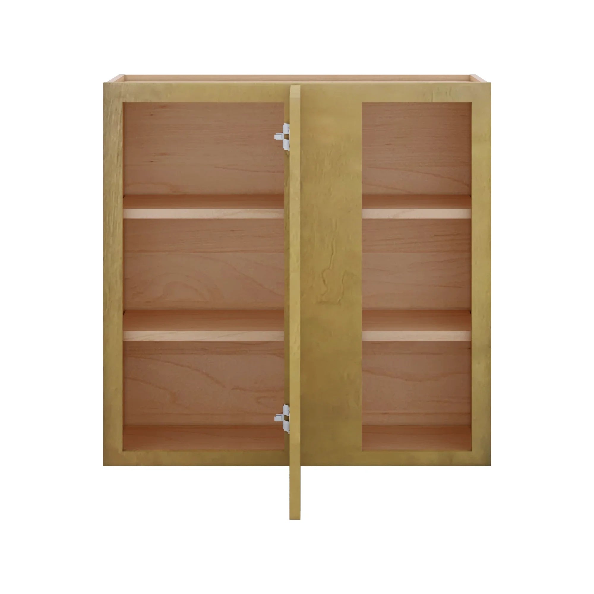 Modernform Cabinet Natural Shaker 30" W X 30" H X 12" D Single Door Blind Corner Wall Cabinet