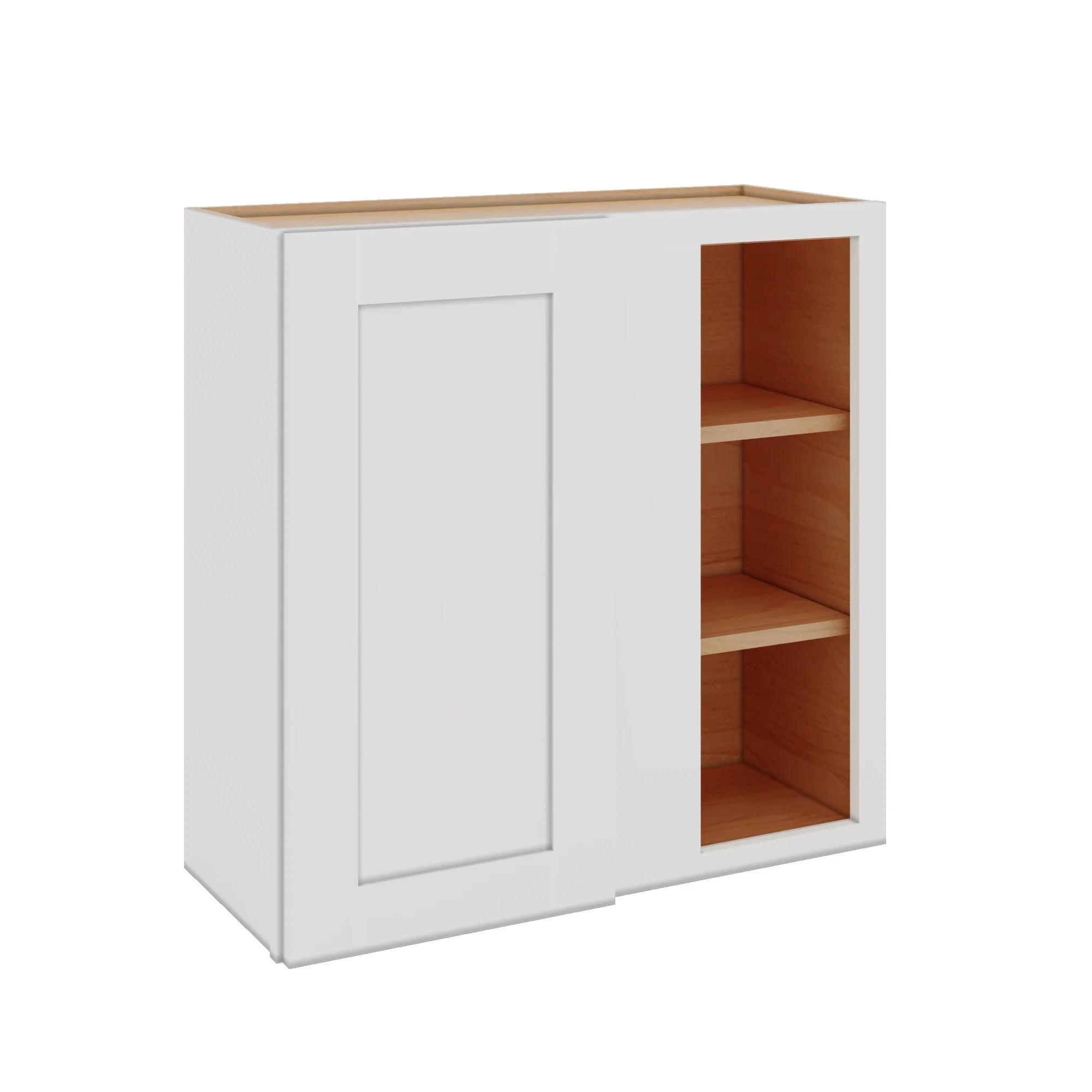 Modernform Cabinet White Shaker 30" W X 30" H X 12" D Single Door Blind Corner Wall Cabinet
