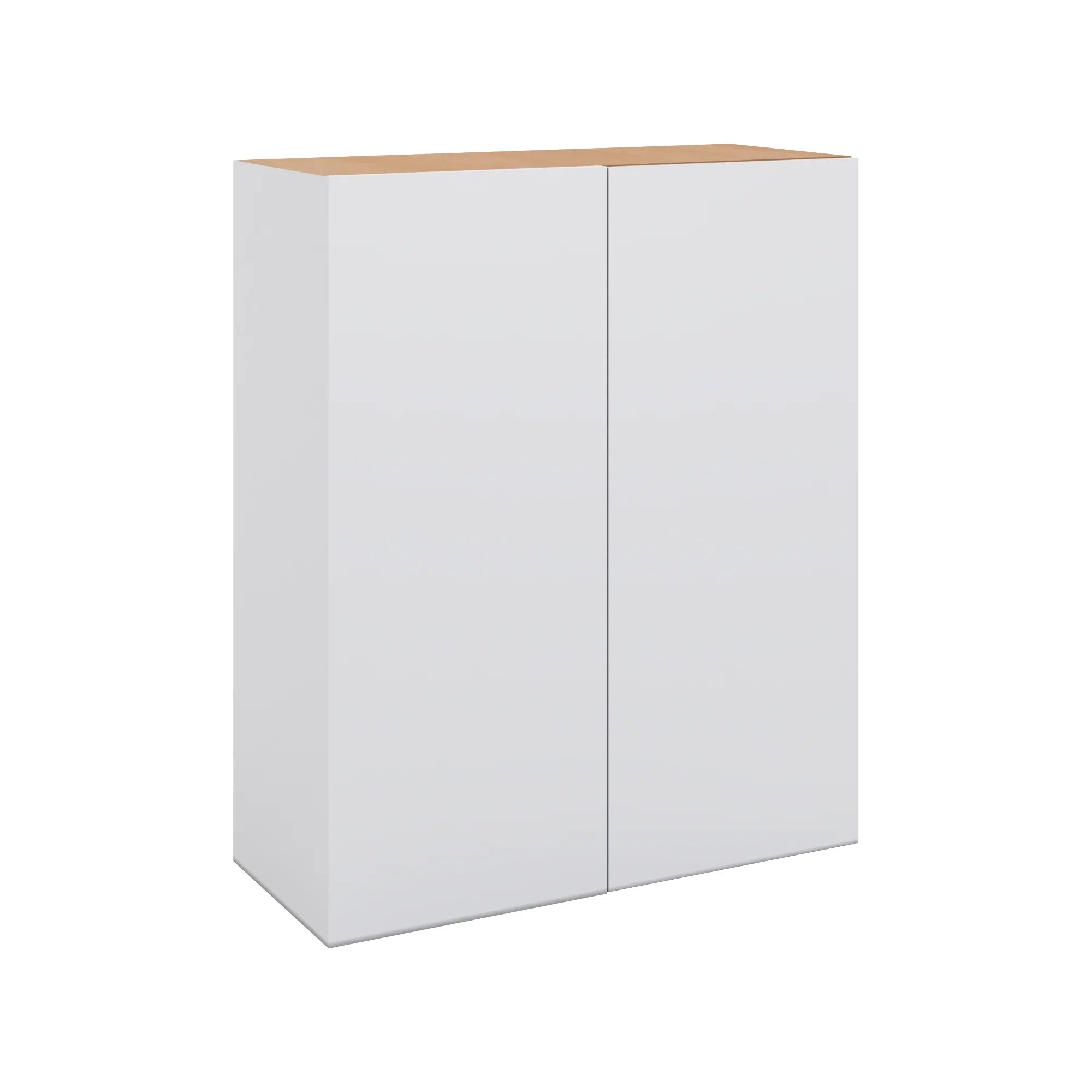 Modernform Cabinet Matte White 30" W X 36" H X 12" D Single Door Blind Corner Wall Cabinet