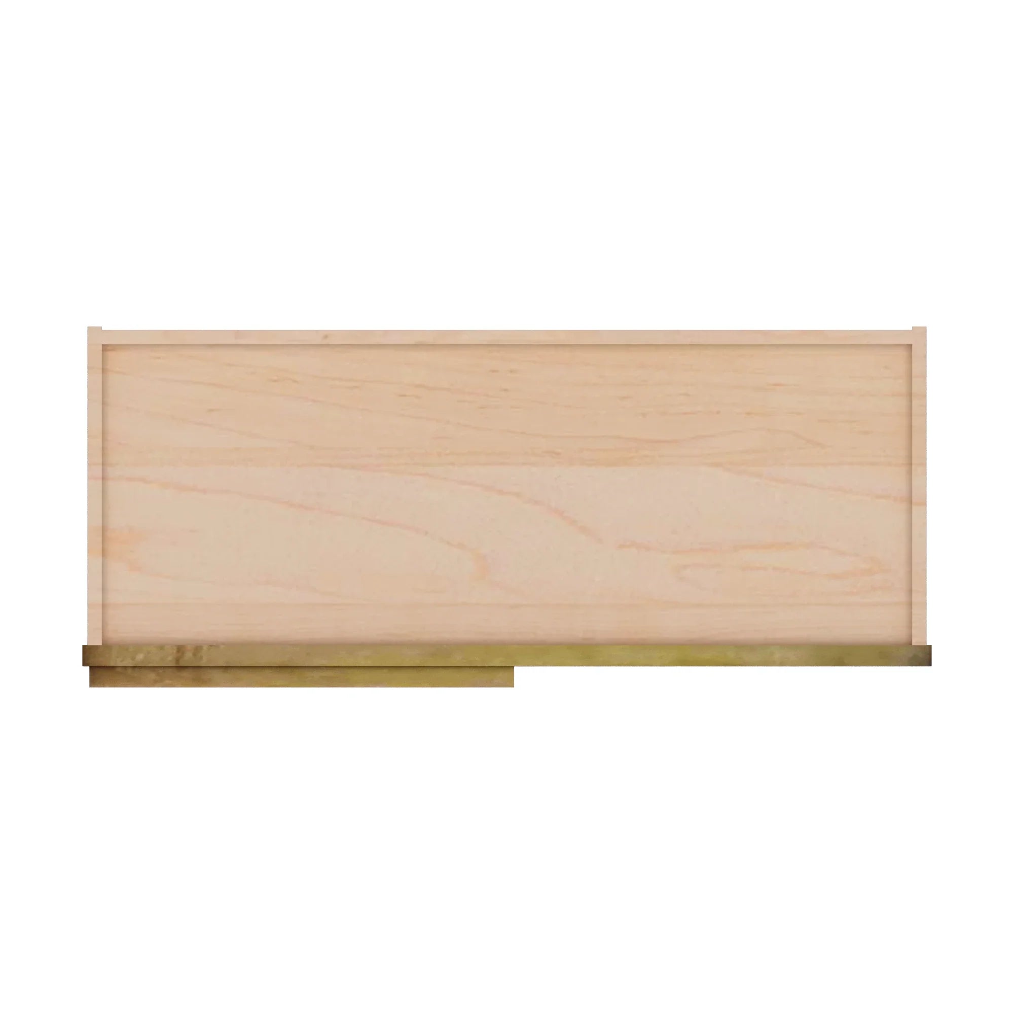 Modernform Cabinet Natural Shaker 30" W X 36" H X 12" D Single Door Blind Corner Wall Cabinet