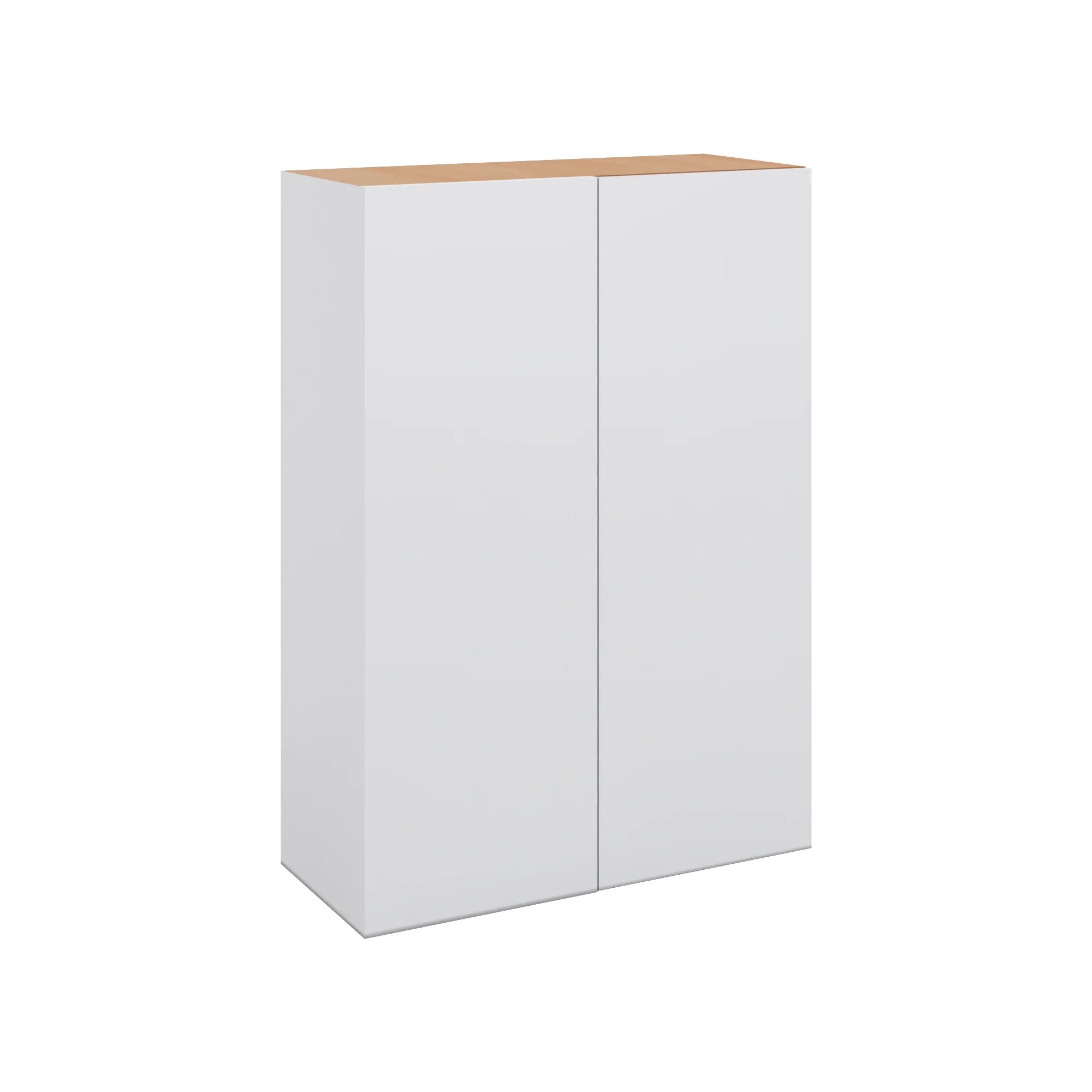 Modernform Cabinet Matte White 30" W X 42" H X 12" D Single Door Blind Corner Wall Cabinet
