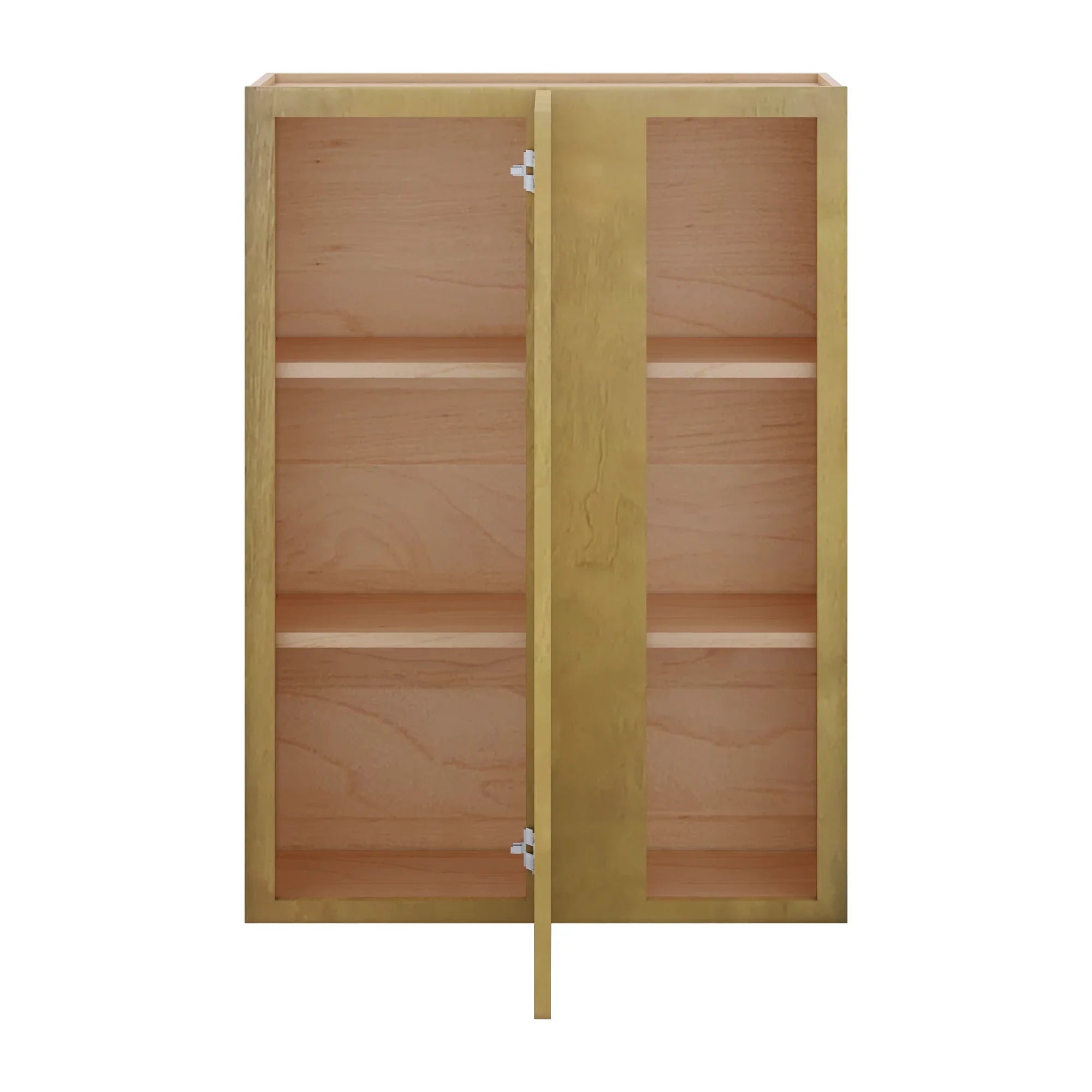 Modernform Cabinet Natural Shaker 30" W X 42" H X 12" D Single Door Blind Corner Wall Cabinet