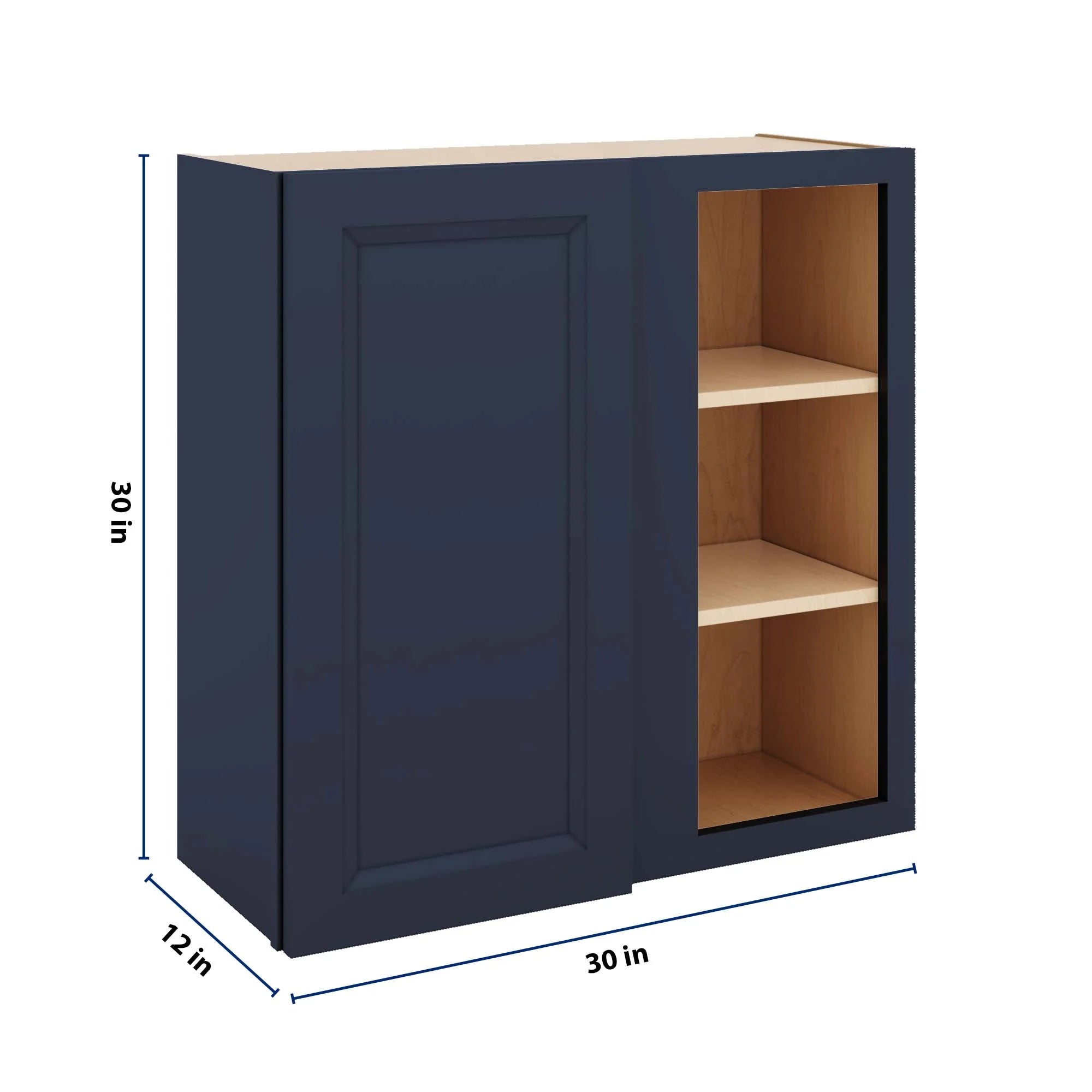 J&K Naval B7 Blind Wall Cabinet - 30" W x 30" H