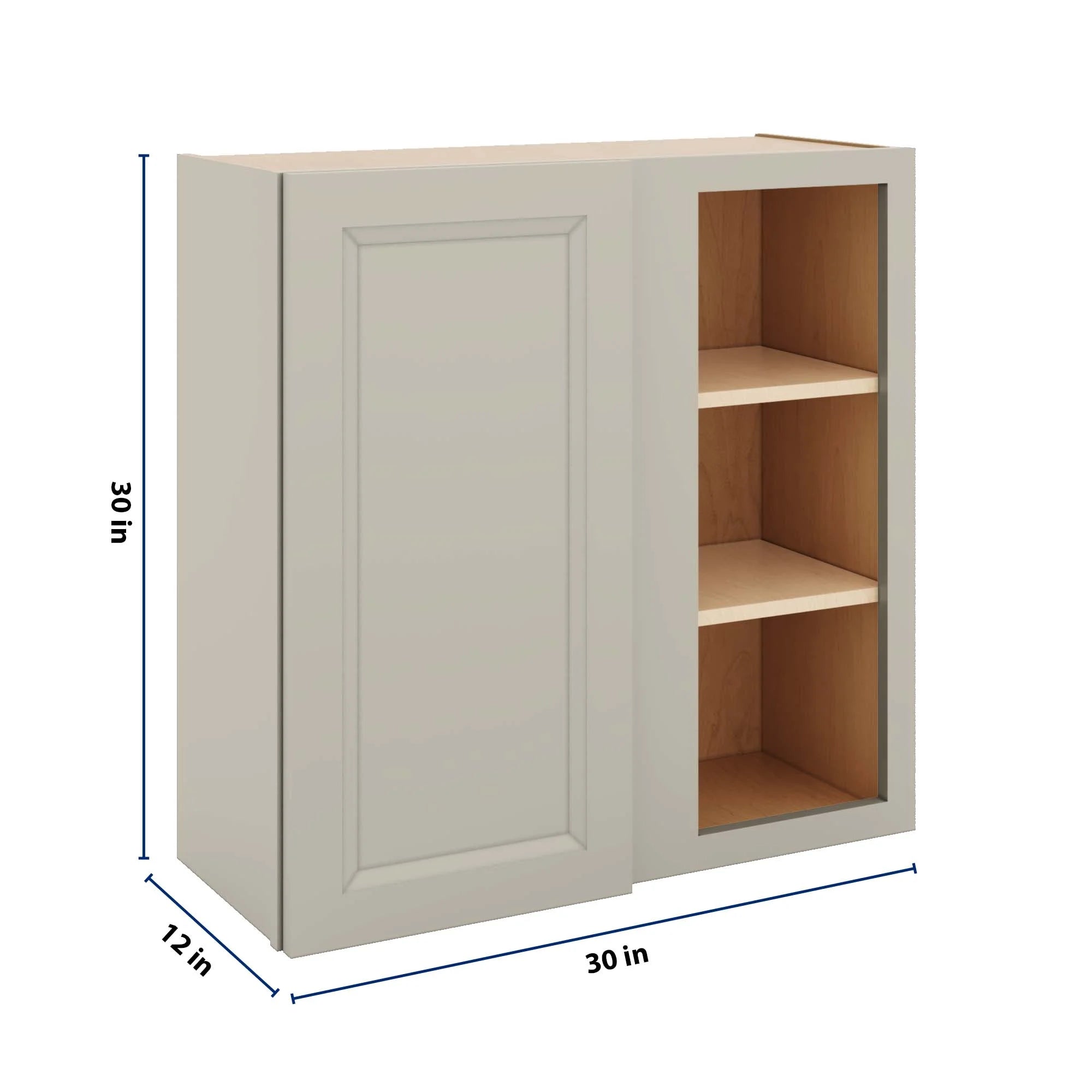 J&K Pebble B6 Blind Wall Cabinet - 30" W x 30" H