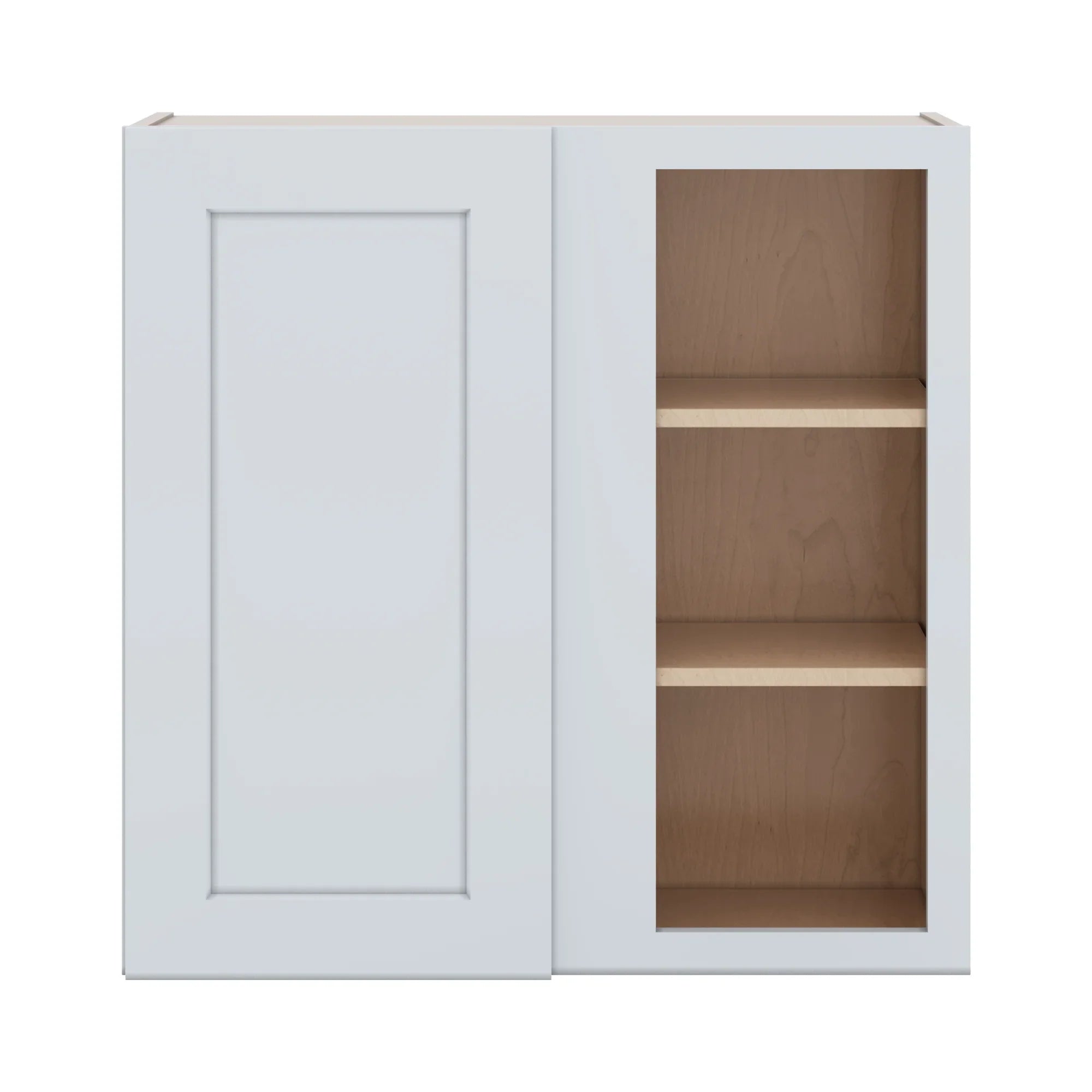 J&K White Shaker S8 Blind Wall Cabinet 30" W x 30" H