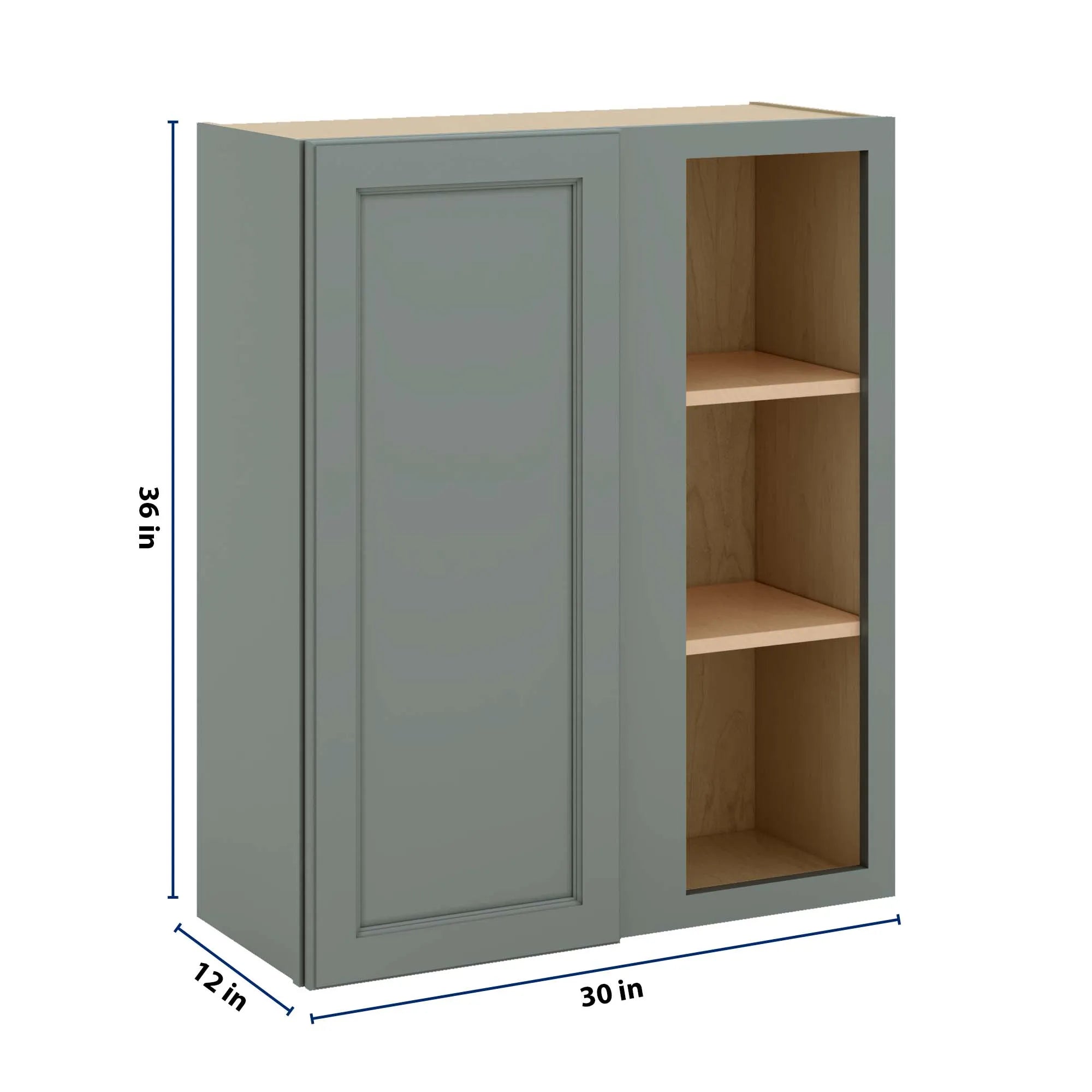 J&K Sage E3 Blind Wall Cabinet - 30" W x 36" H