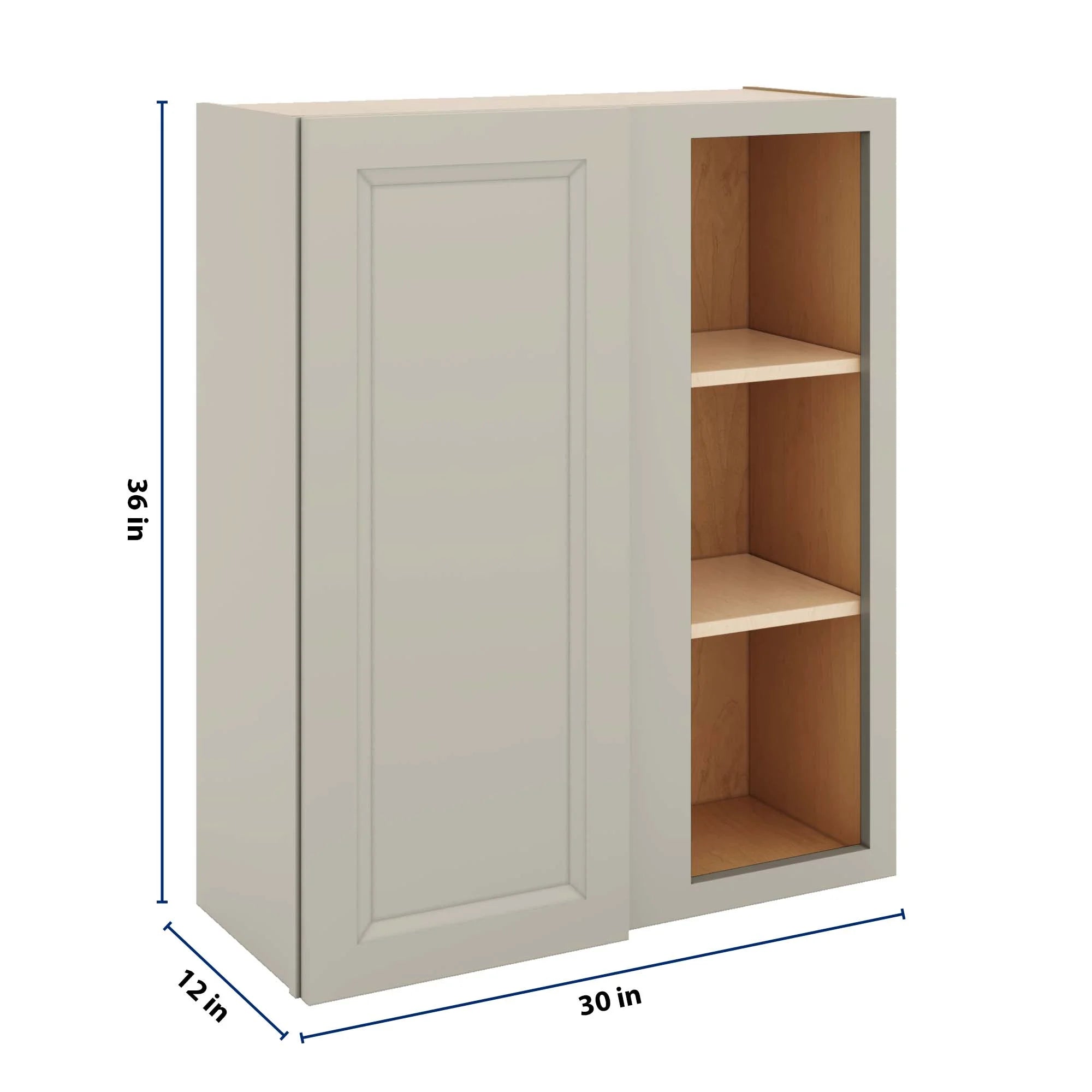 J&K Pebble B6 Blind Wall Cabinet - 30" W x 36" H
