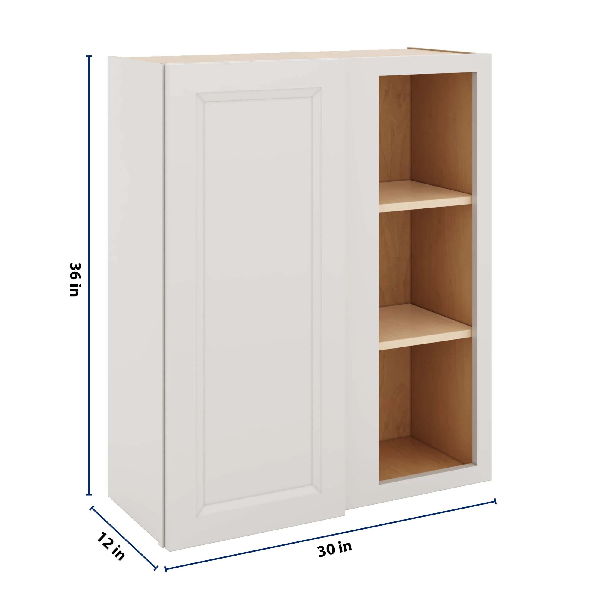 J&K Pure B5 Blind Wall Cabinet - 30" W x 36" H