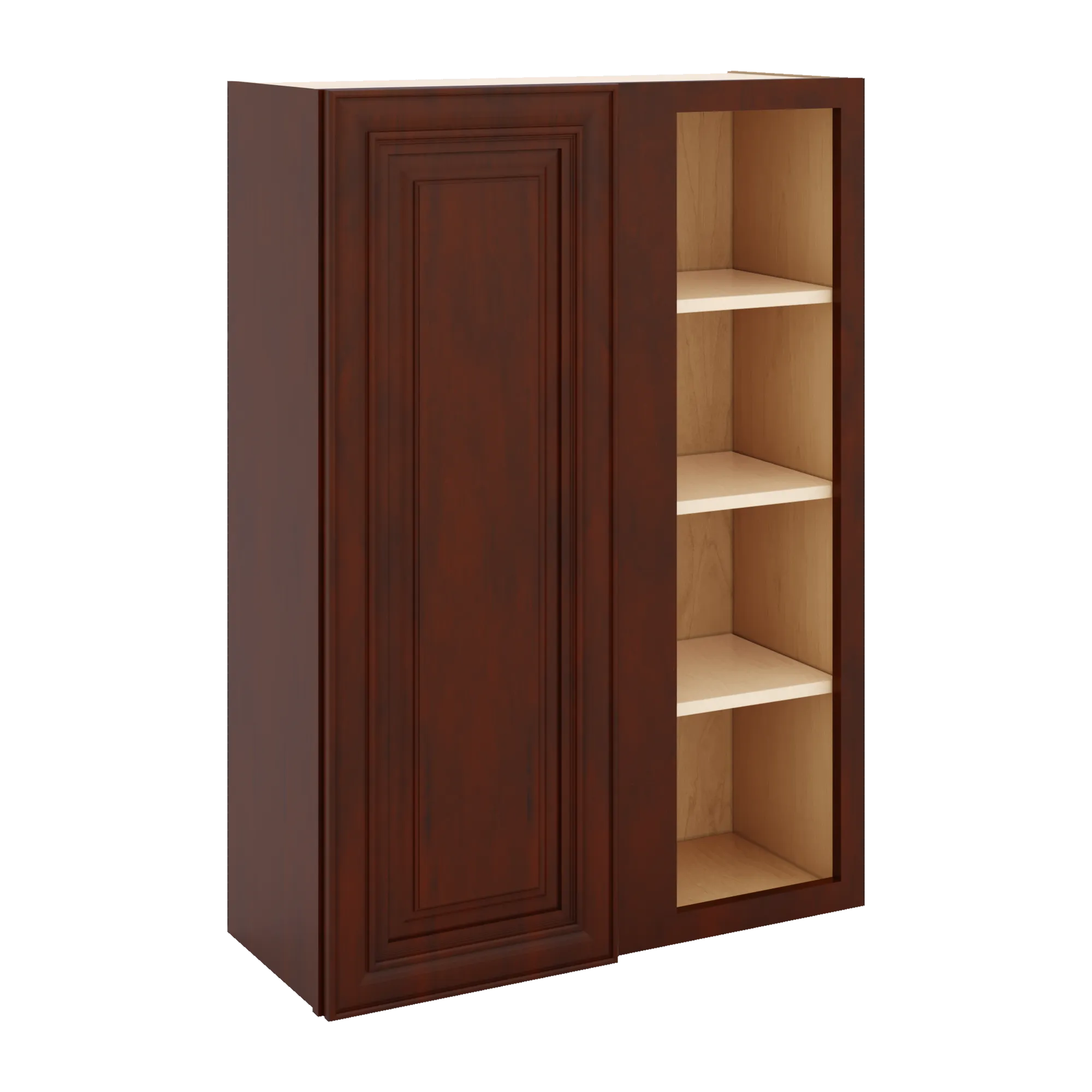 J&K Mahogany J5 Blind Wall Cabinet - 30" W x 42" H