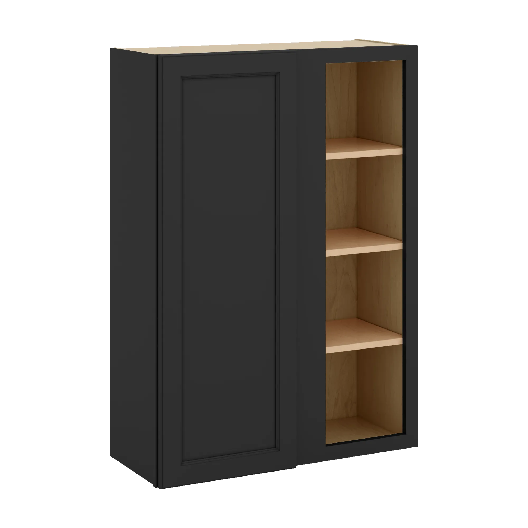J&K Charcoal E2 Blind Wall Cabinet - 30" W x 42" H