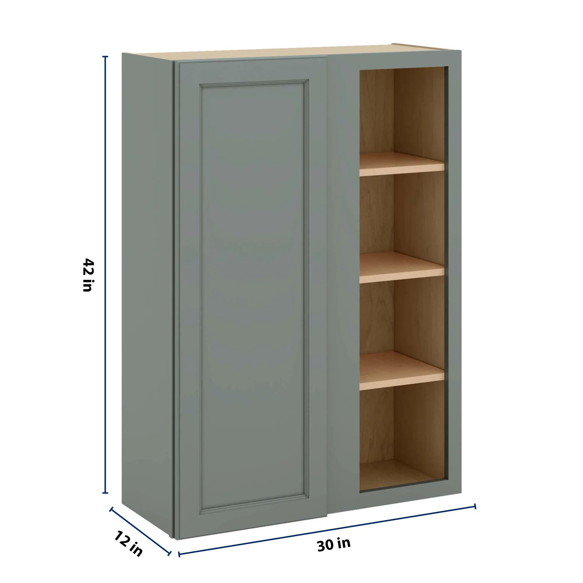 J&K Sage E3 Blind Wall Cabinet - 30" W x 42" H