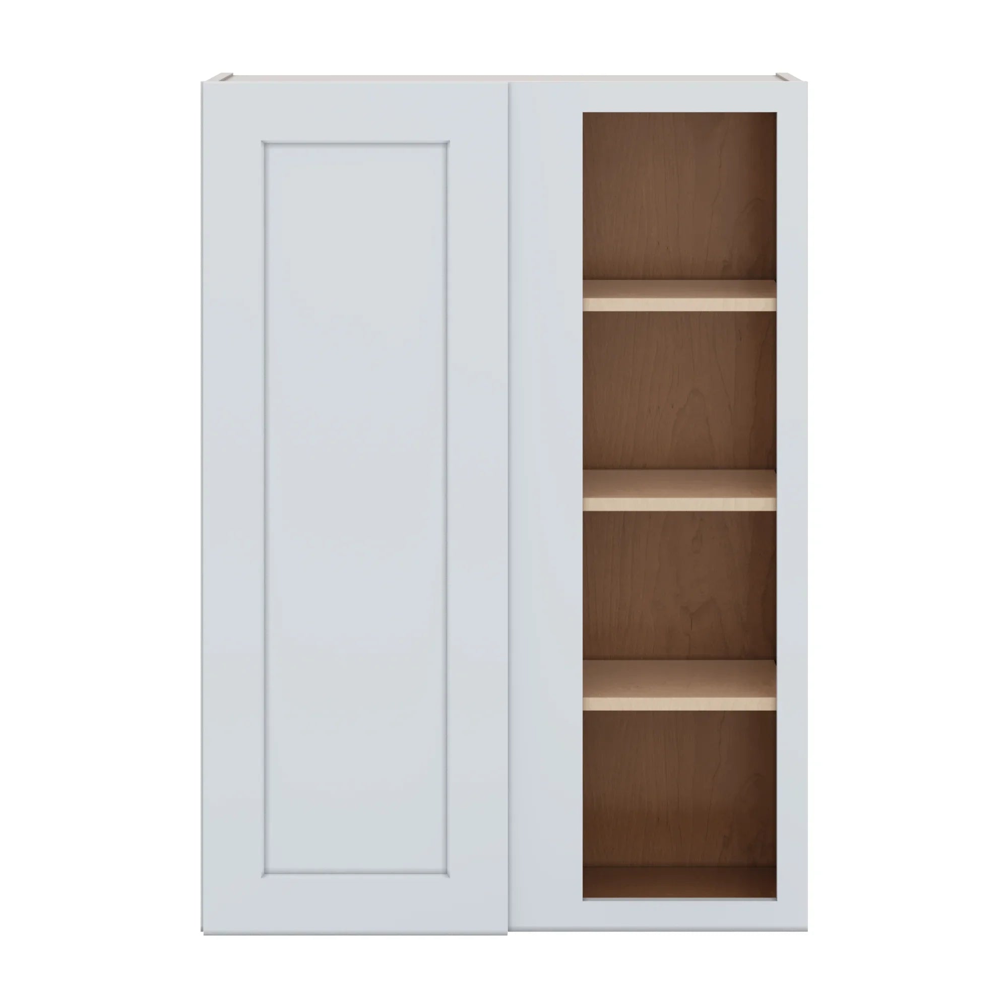 J&K White Shaker S8 Blind Wall Cabinet 30" W x 42" H