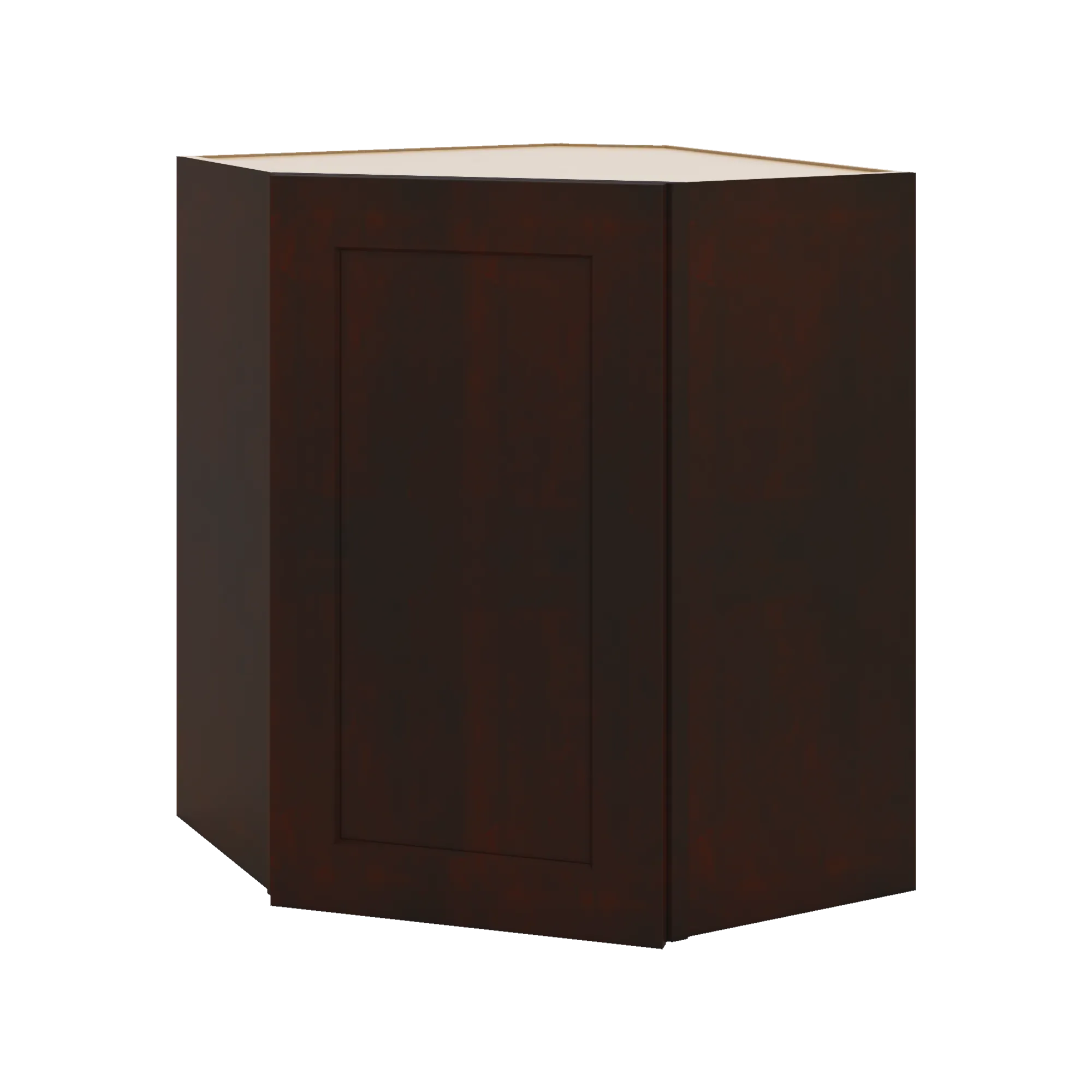 J&K Java Coffee S1 Wall Diagonal Cabinet - 24" W x 30" H