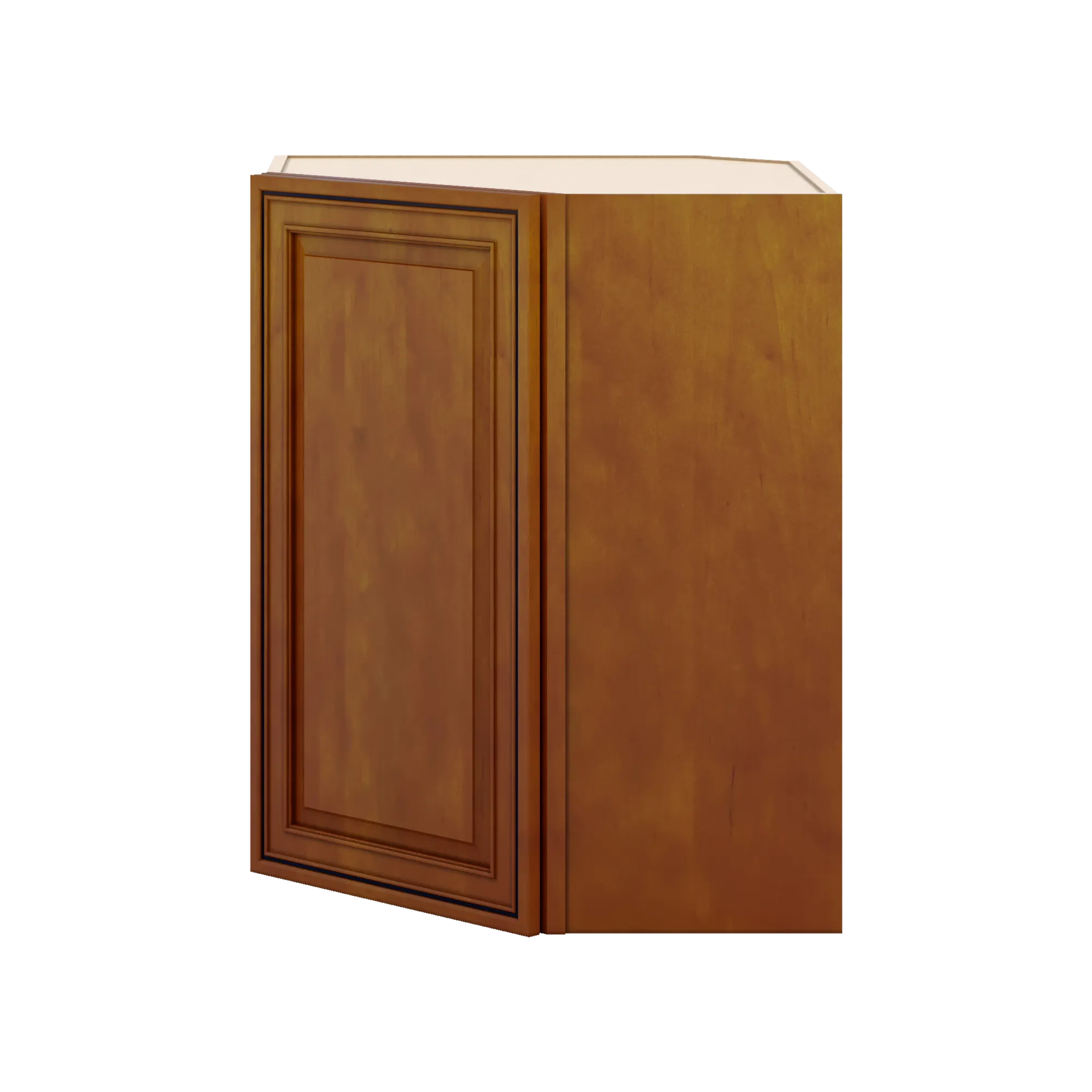 j k mocha glazed k10 wall diagonal cabinet 24 w x 30 h