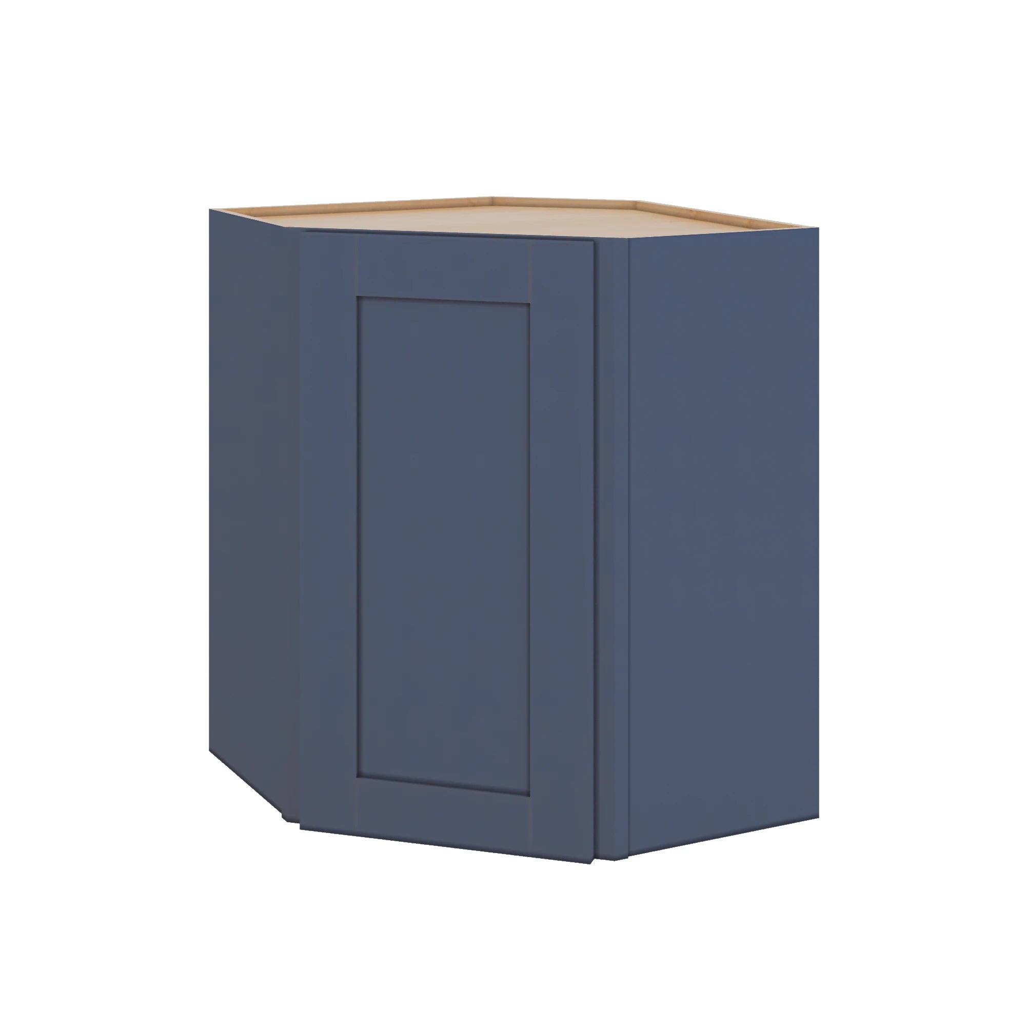 Modernform Cabinet Signature Blue 24" W X 30" H X 12" D Wall Diagonal Corner Cabinet