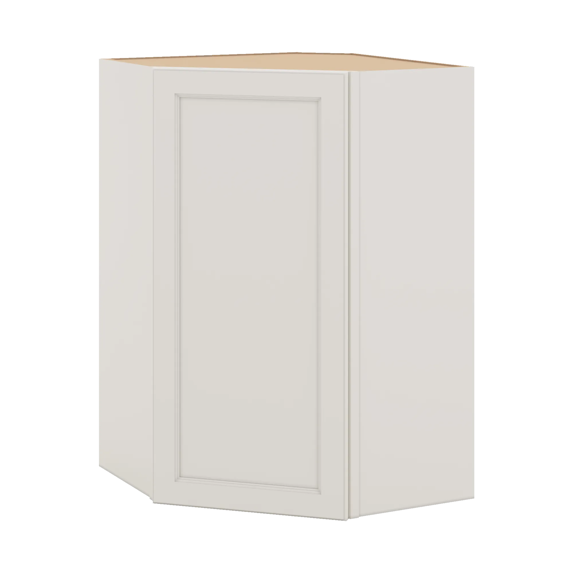 J&K Dove E1 Wall Diagonal Cabinet - 24" W x 36" H