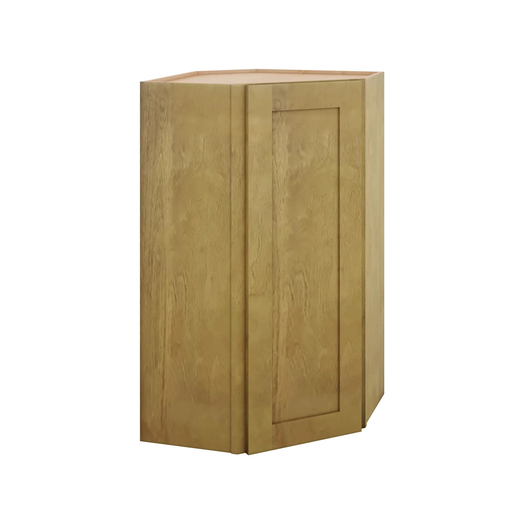 Modernform Cabinet Natural Shaker 24" W X 42" H X 12" D Wall Diagonal Corner Cabinet