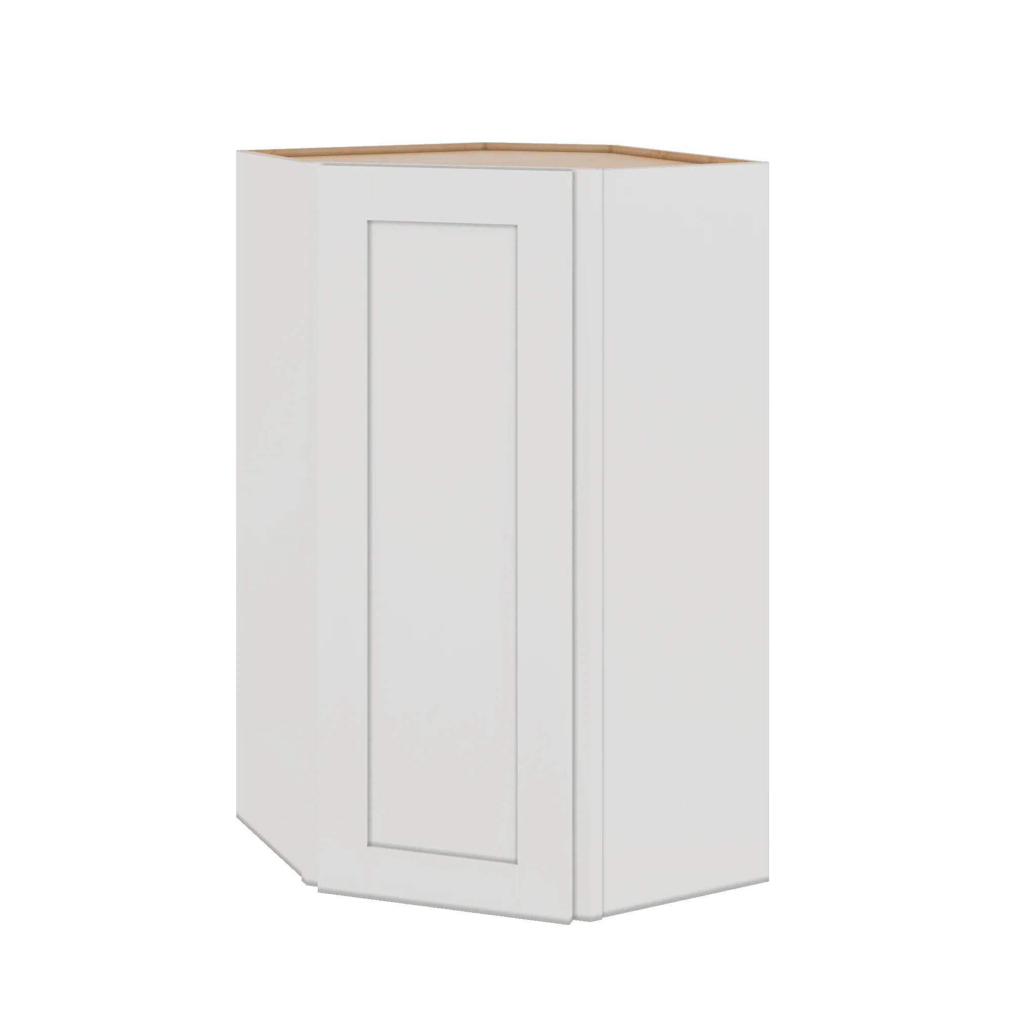 Modernform Cabinet White Shaker 24" W X 42" H X 12" D Wall Diagonal Corner Cabinet