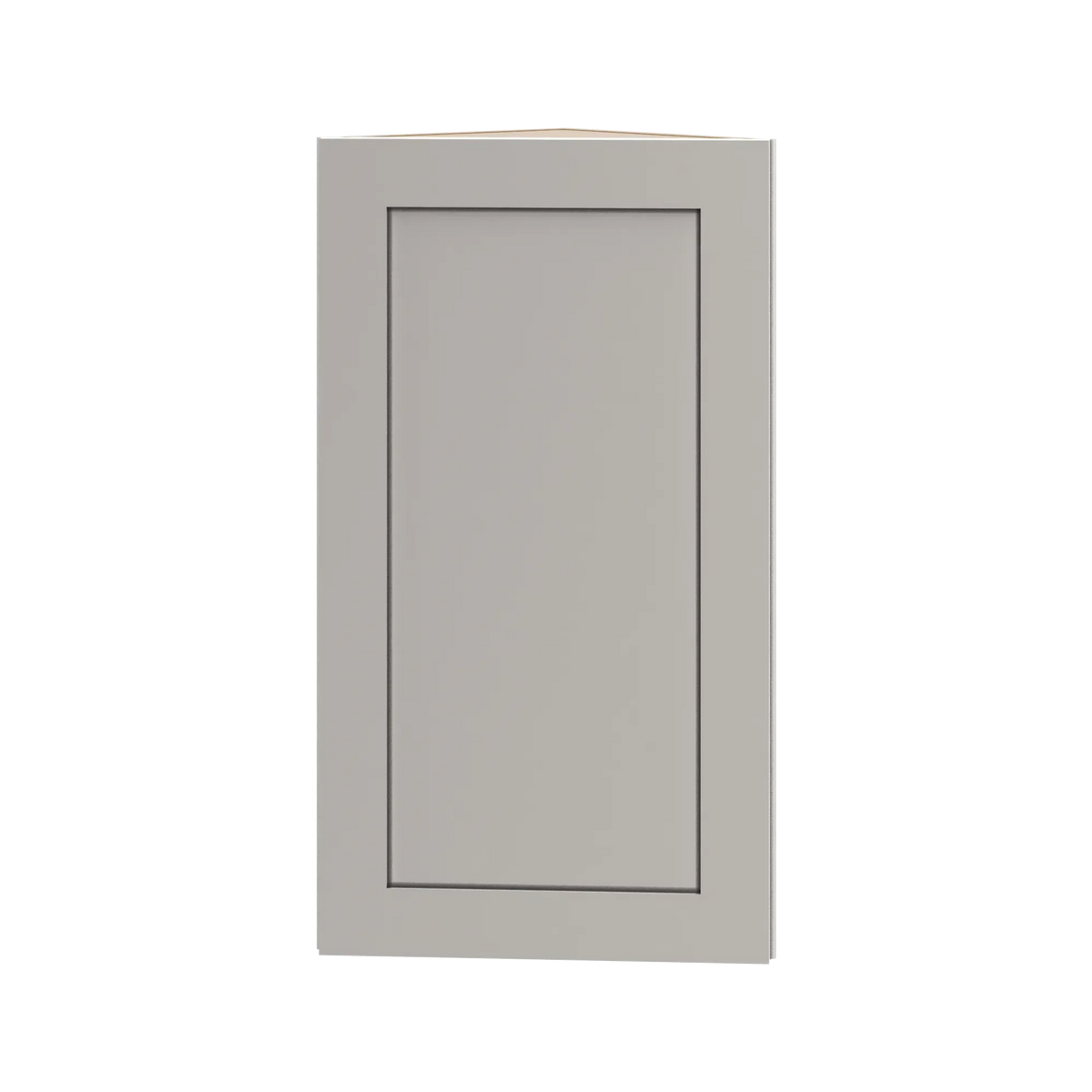cnc luxor 5 piece misty grey 12 w x 30 h single door wall end cabinet