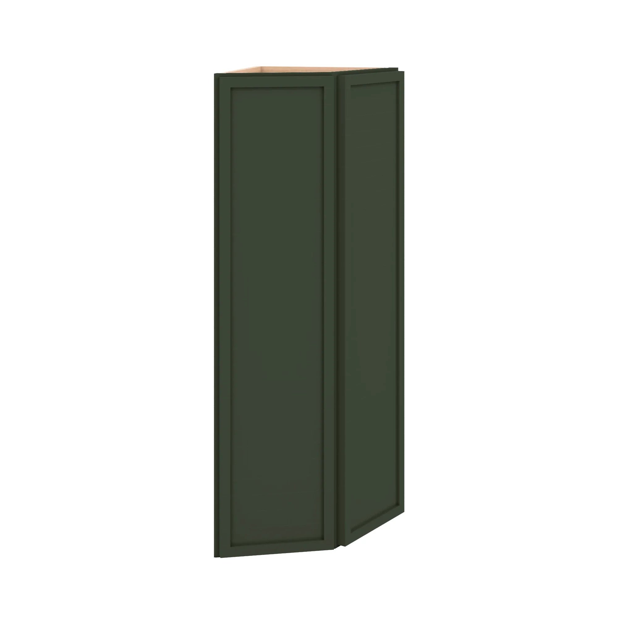 Modernform Cabinet Slim Sage Green 12" W X 36" H X 12" D Wall Corner End Cabinet