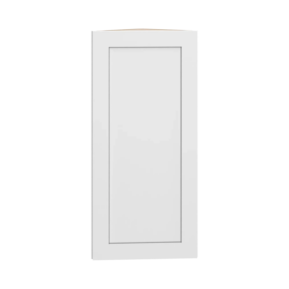 cnc luxor white 12 w x 36 h single door wall end cabinet