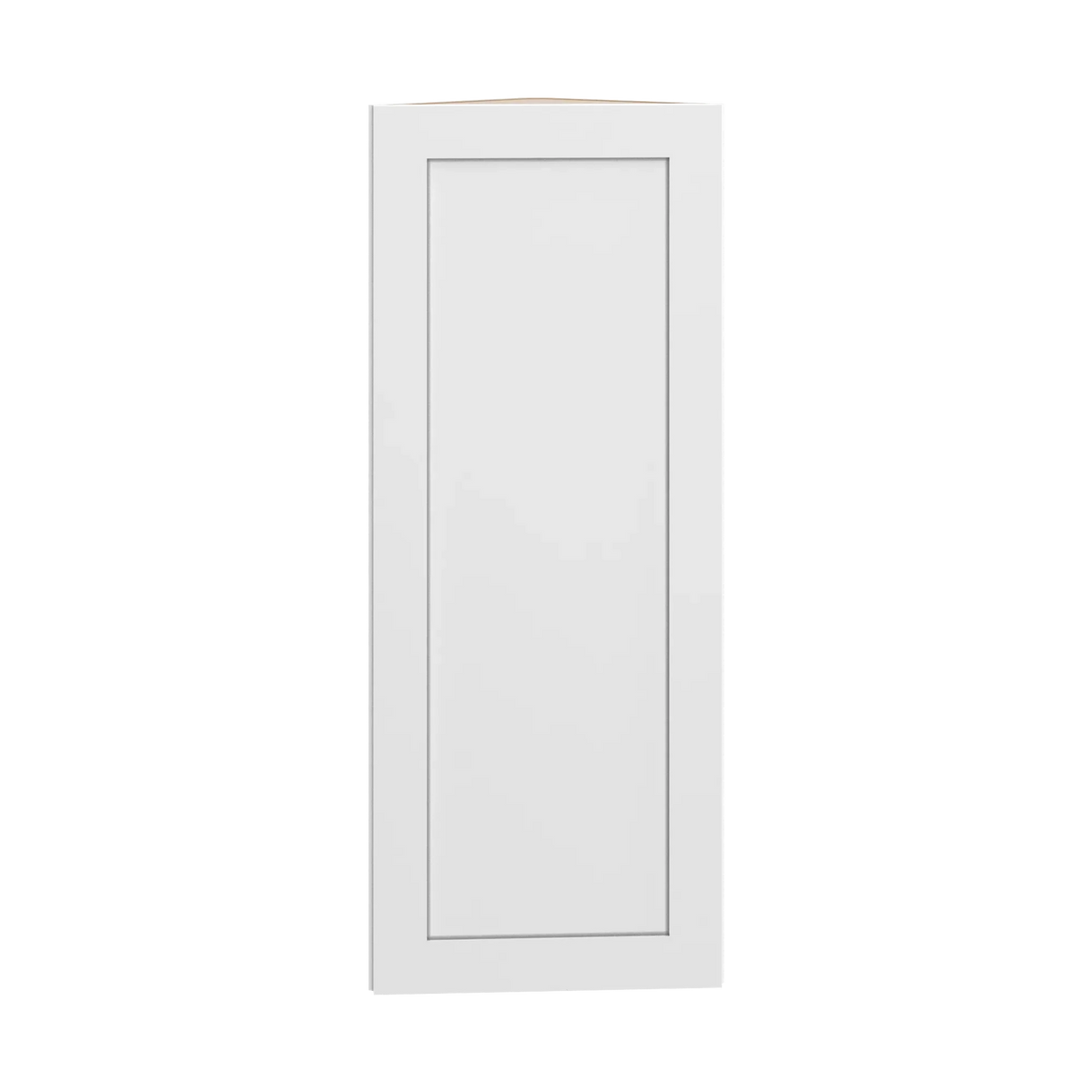 cnc luxor white 12 w x 42 h single door wall end cabinet