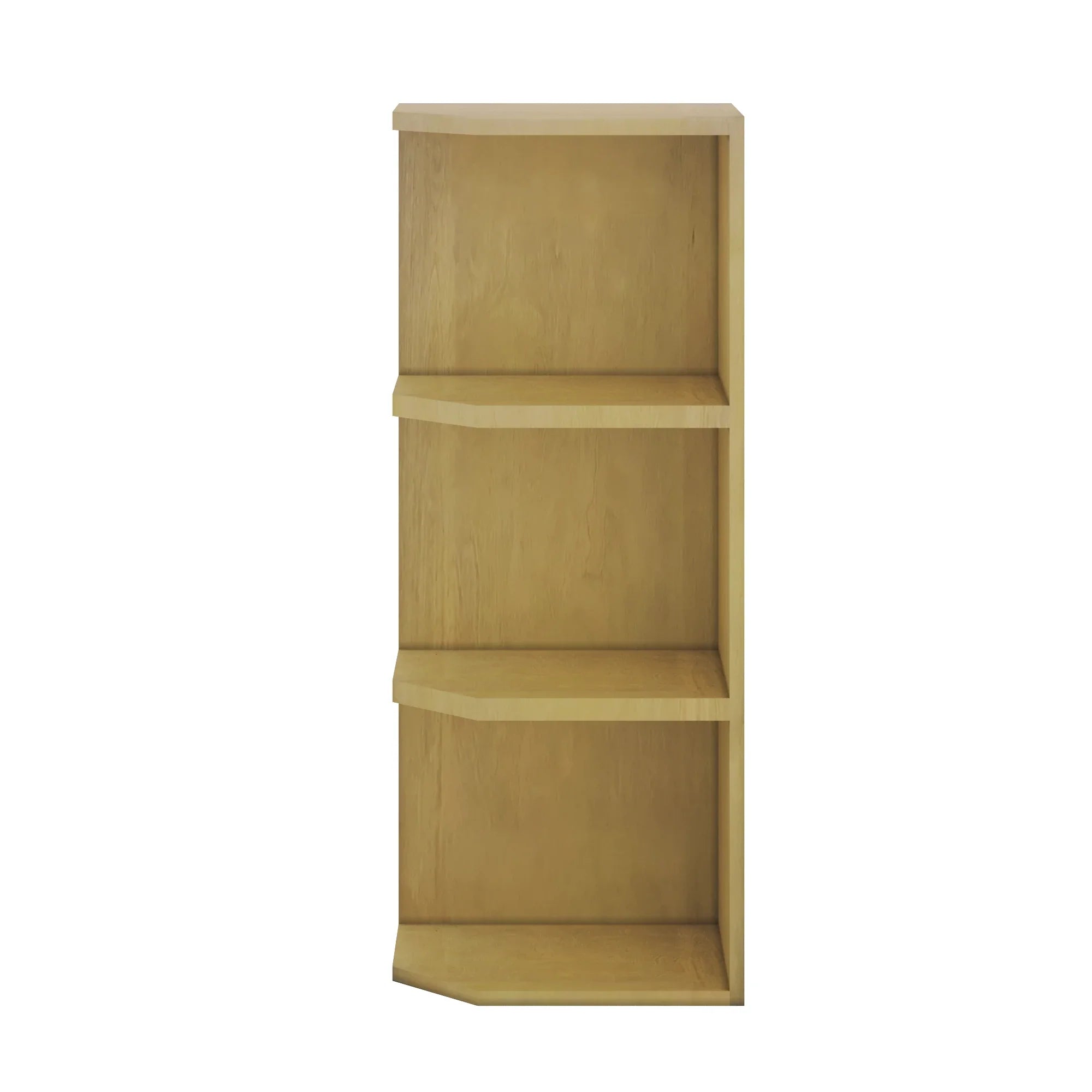 Modernform Cabinet Natural Shaker 09" W X 30" H X 12" D Wall Open End Cabinet