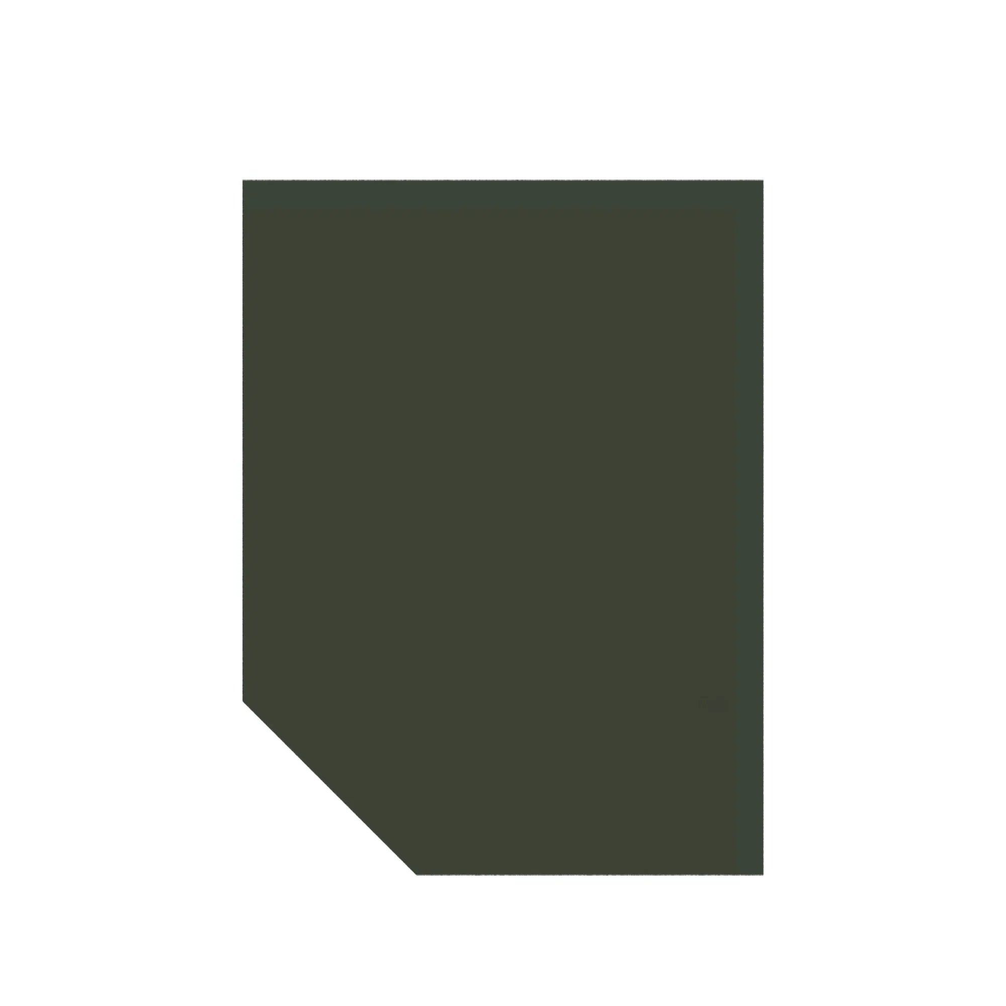 Modernform Cabinet Slim Sage Green 09" W X 30" H X 12" D Wall Open End Cabinet