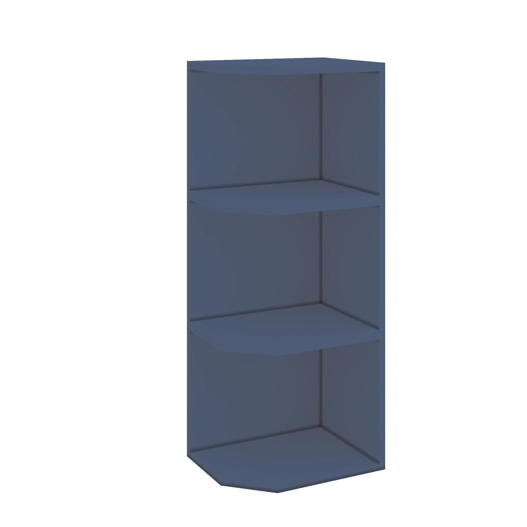 Modernform Cabinet Signature Blue 09" W X 30" H X 12" D Wall Open End Cabinet