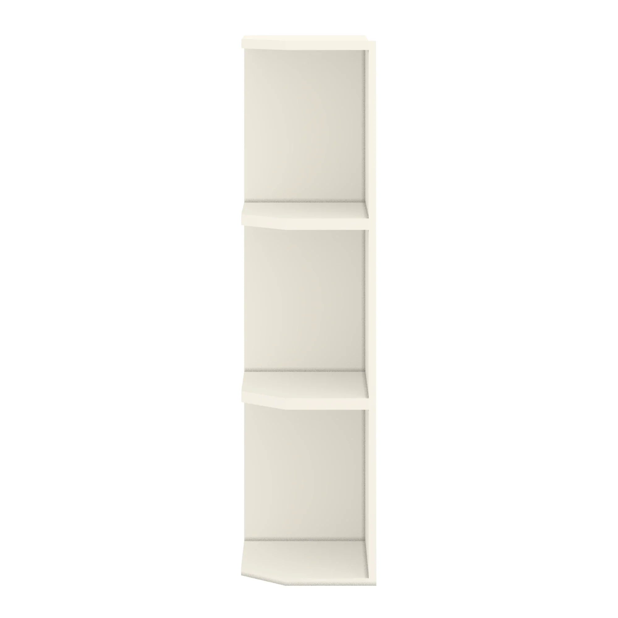 Modernform Cabinet Slim Dove White 09" W X 36" H X 12" D Wall Open End Cabinet