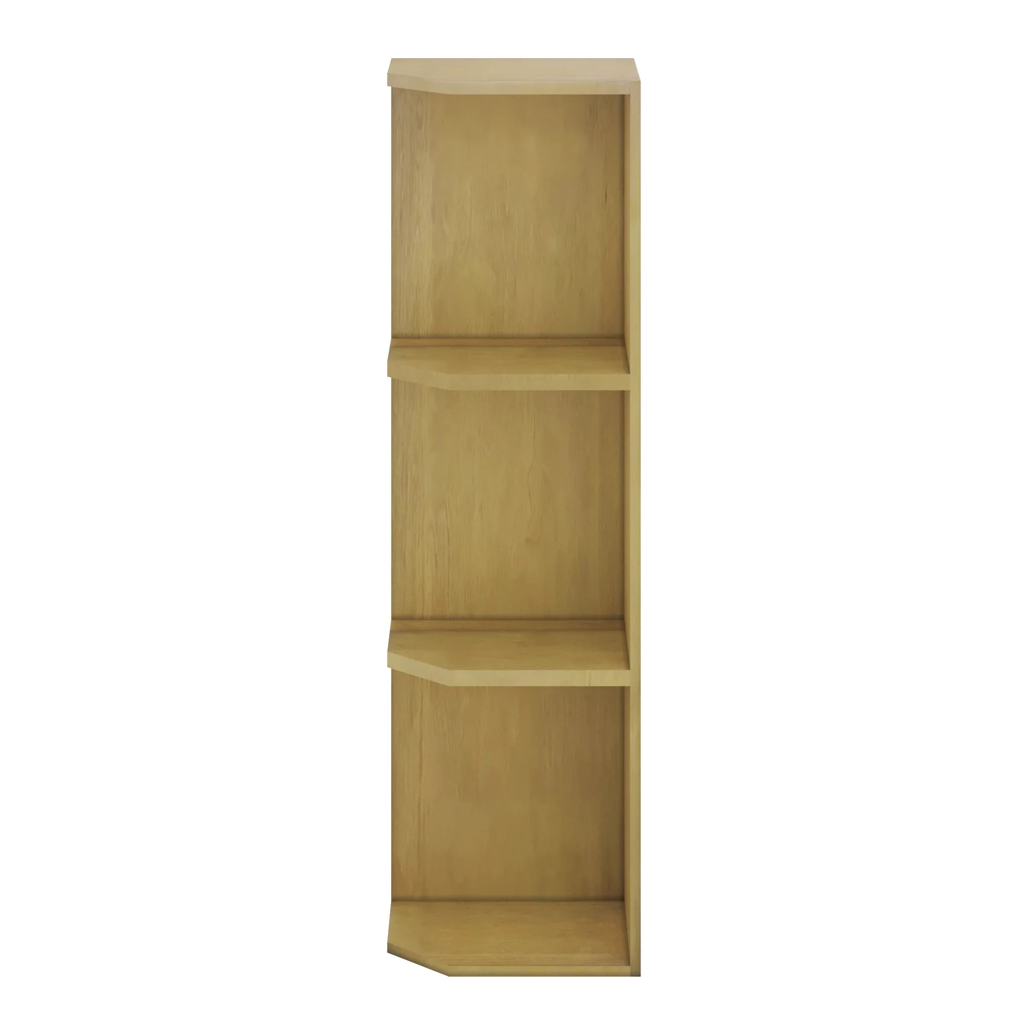 Modernform Cabinet Natural Shaker 09" W X 42" H X 12" D Wall Open End Cabinet