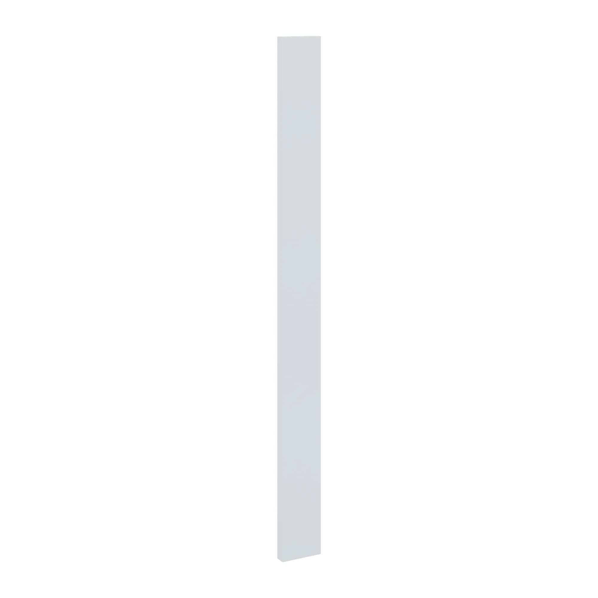 J&K White Shaker S8 Wall Filler 3" W x 36" H