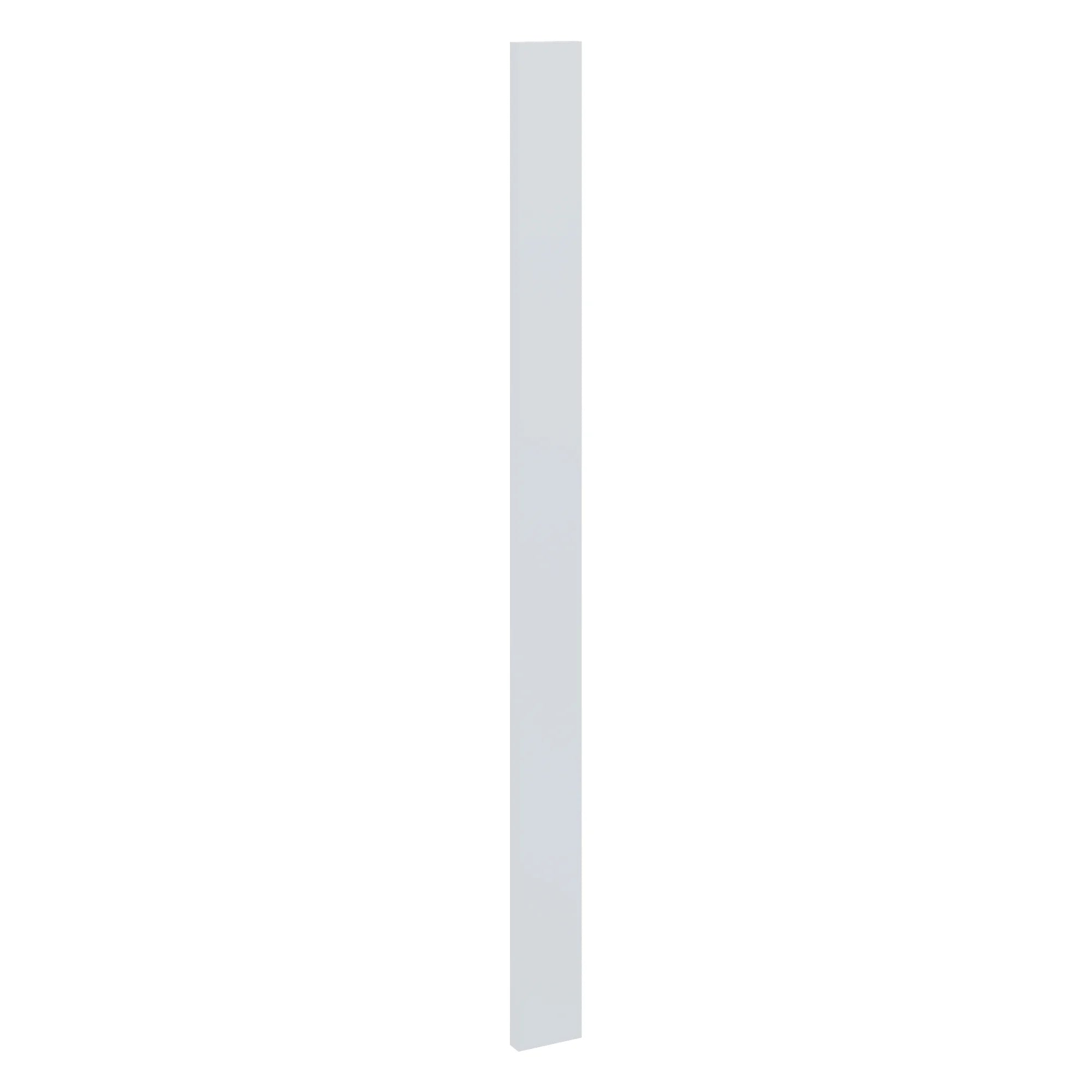 J&K White Shaker S8 Wall Filler 3" W x 42" H