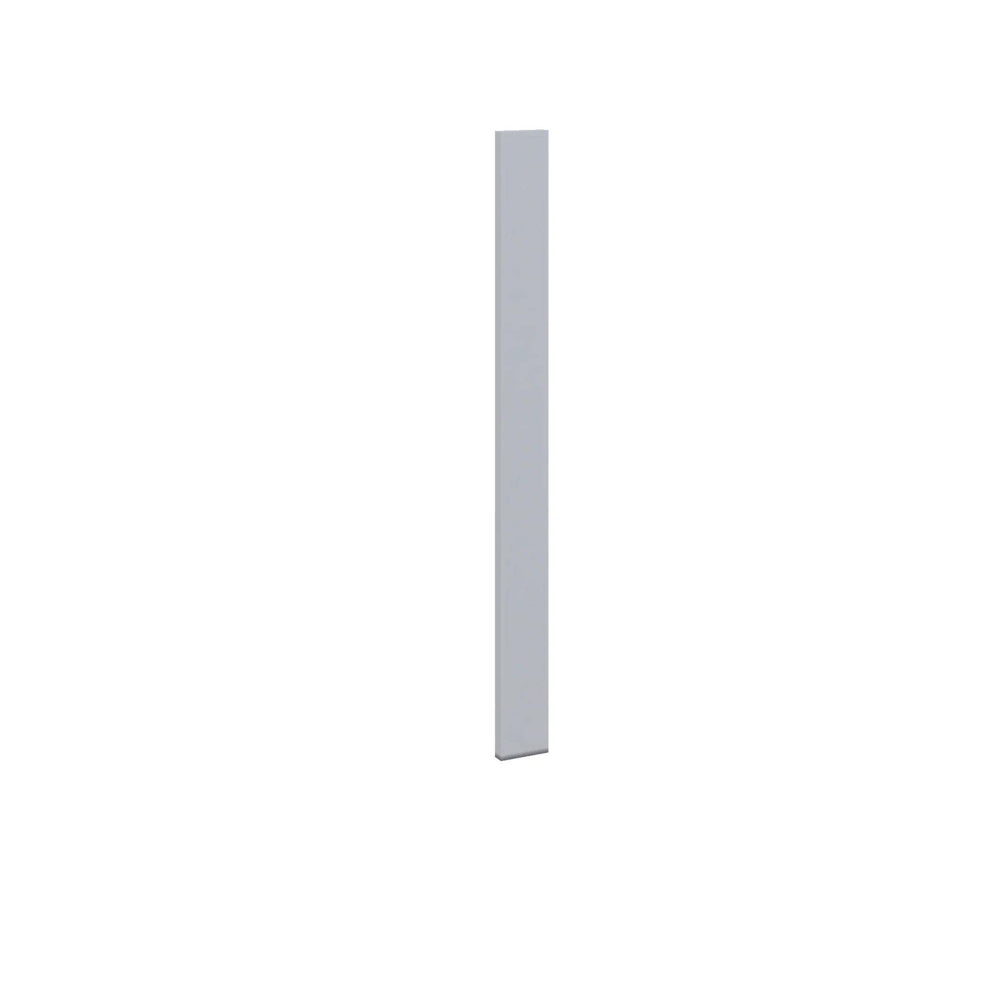 Modernform Cabinet Grey Shaker 3" W X 42" H Wall Filler