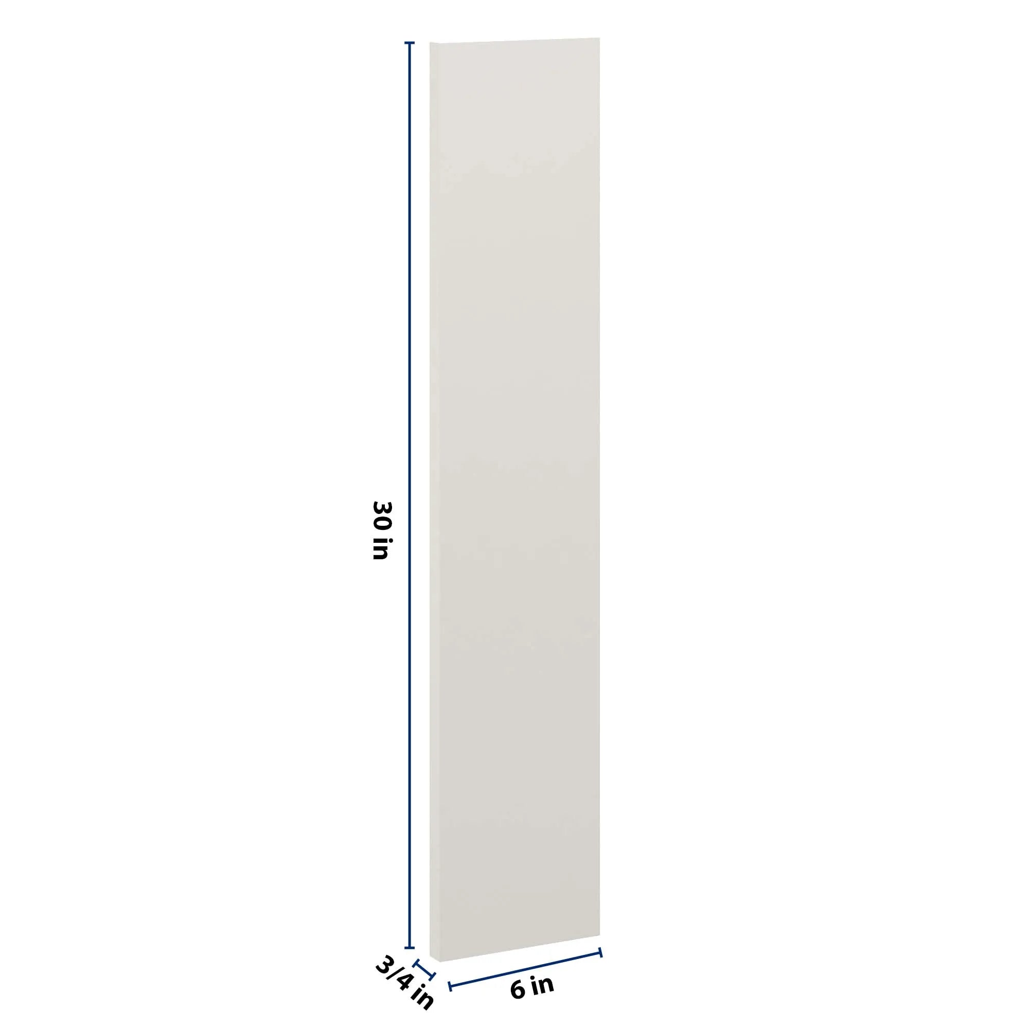 J&K Dove E1 Wall Filler 6" W x 30" H