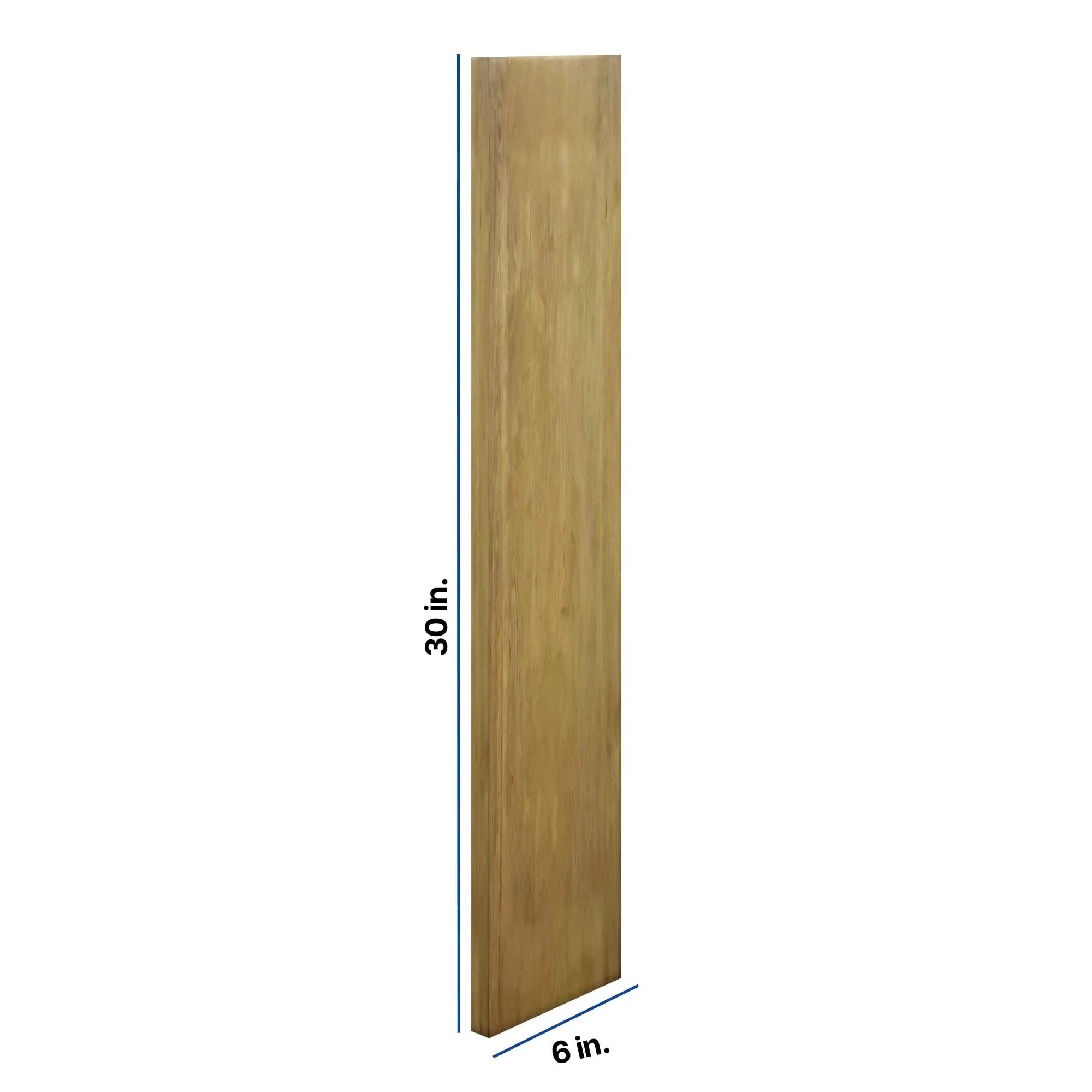 Modernform Cabinet Natural Shaker 6" W X 30" H Wall Filler