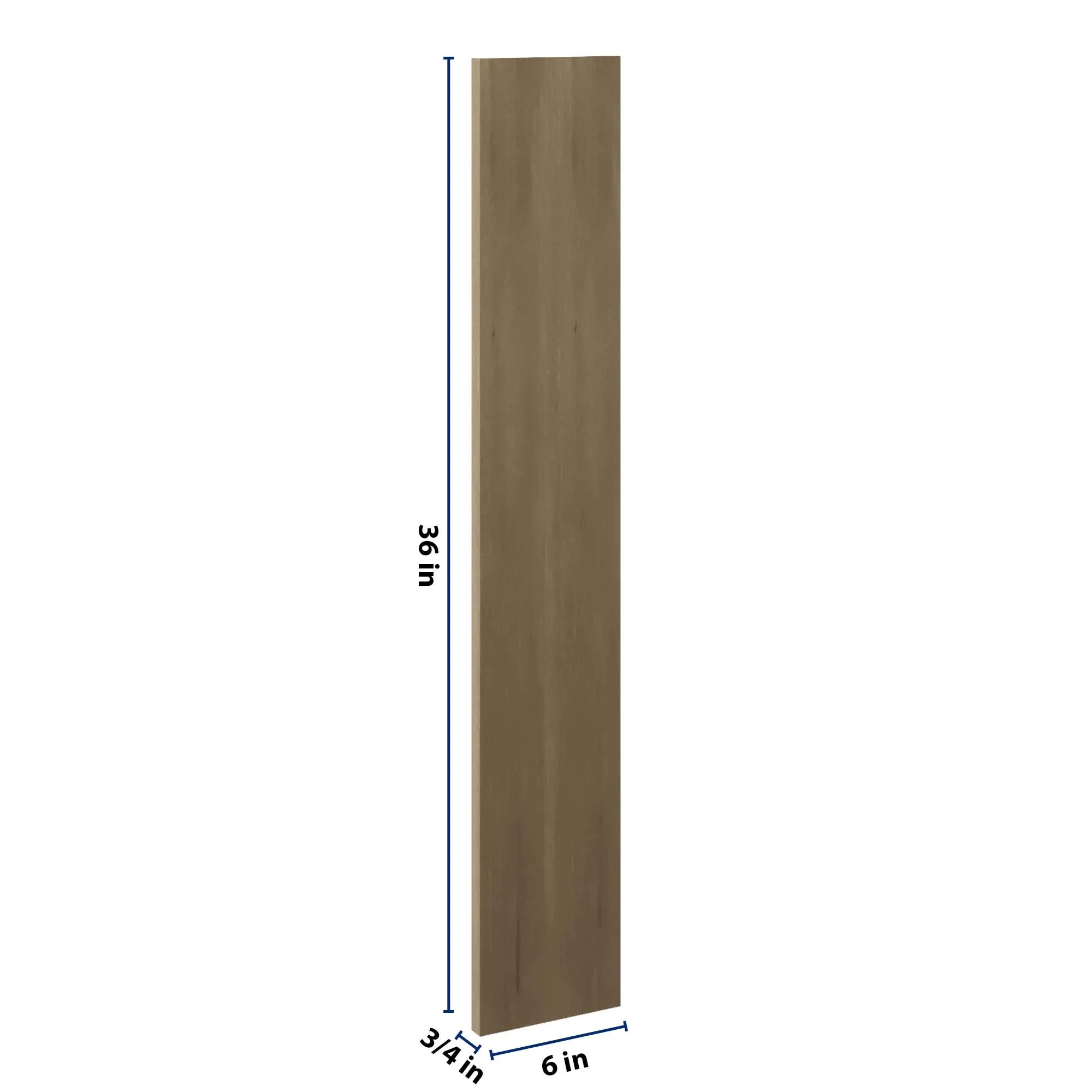 J&K Hazel H8 Wall Filler 6" W x 36" H