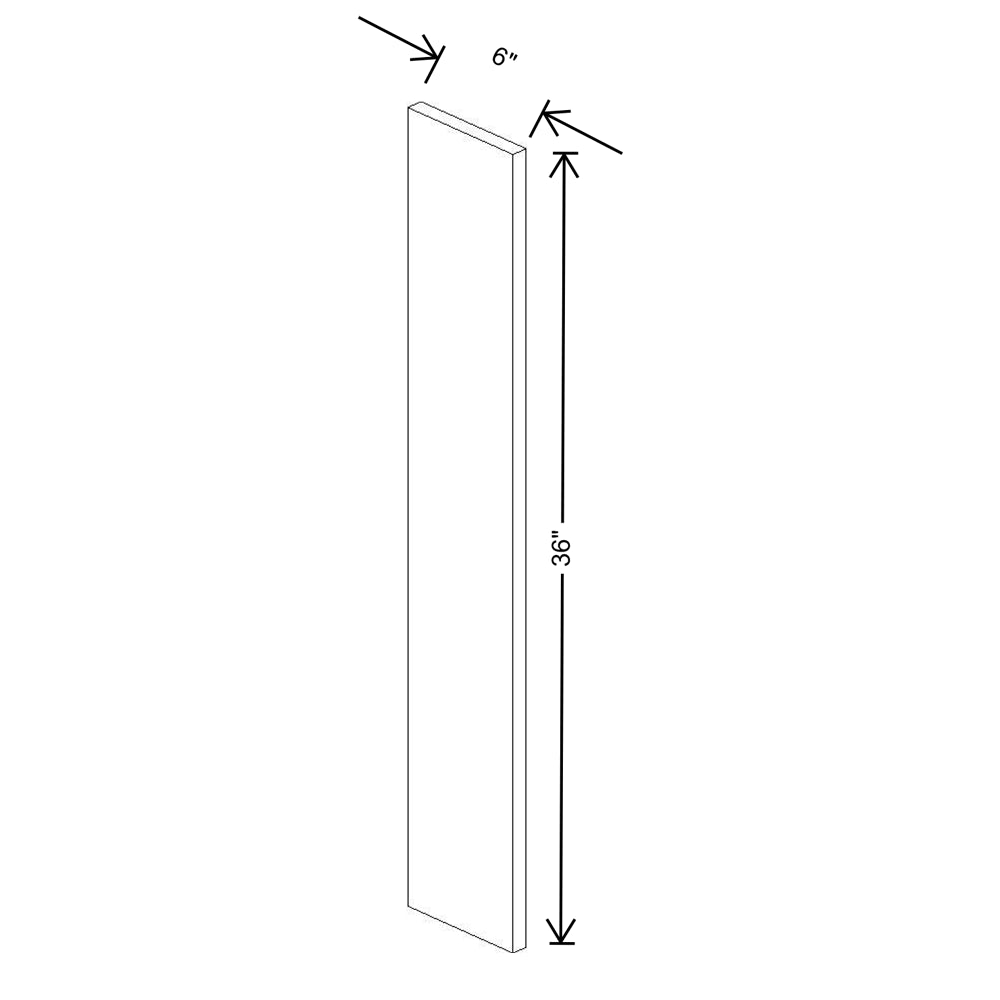 Fabuwood Illume Tuscany Nocce 3 Wall Filler