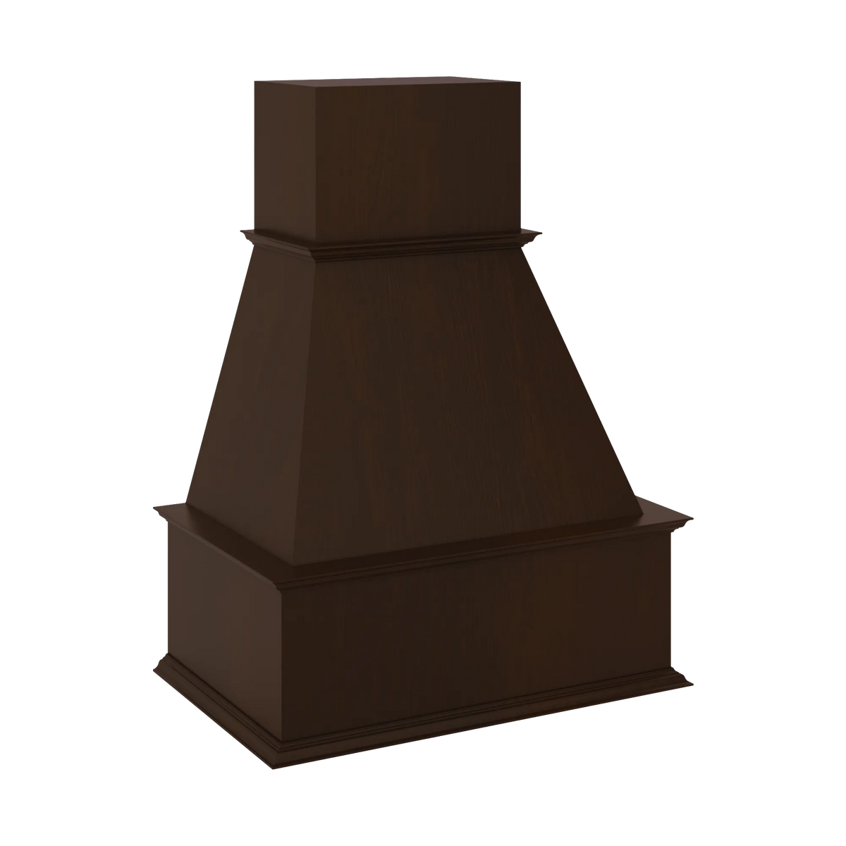 CNC Luxor 5-Piece Espresso 30" W Traditional Wood Hood