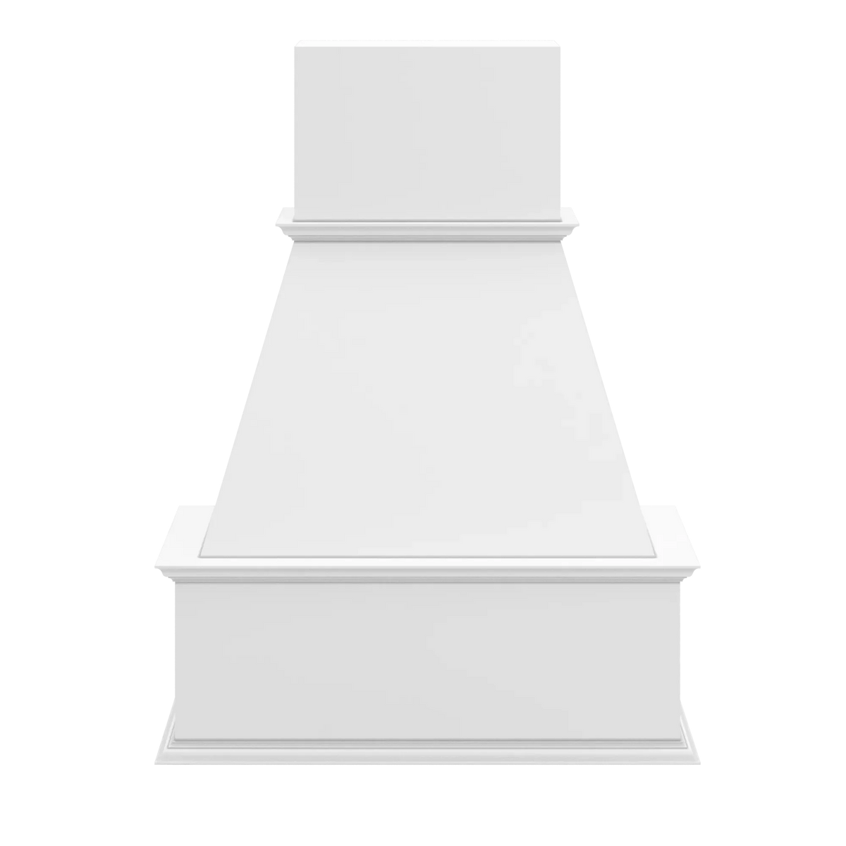 cnc luxor white 30 w traditional wood hood