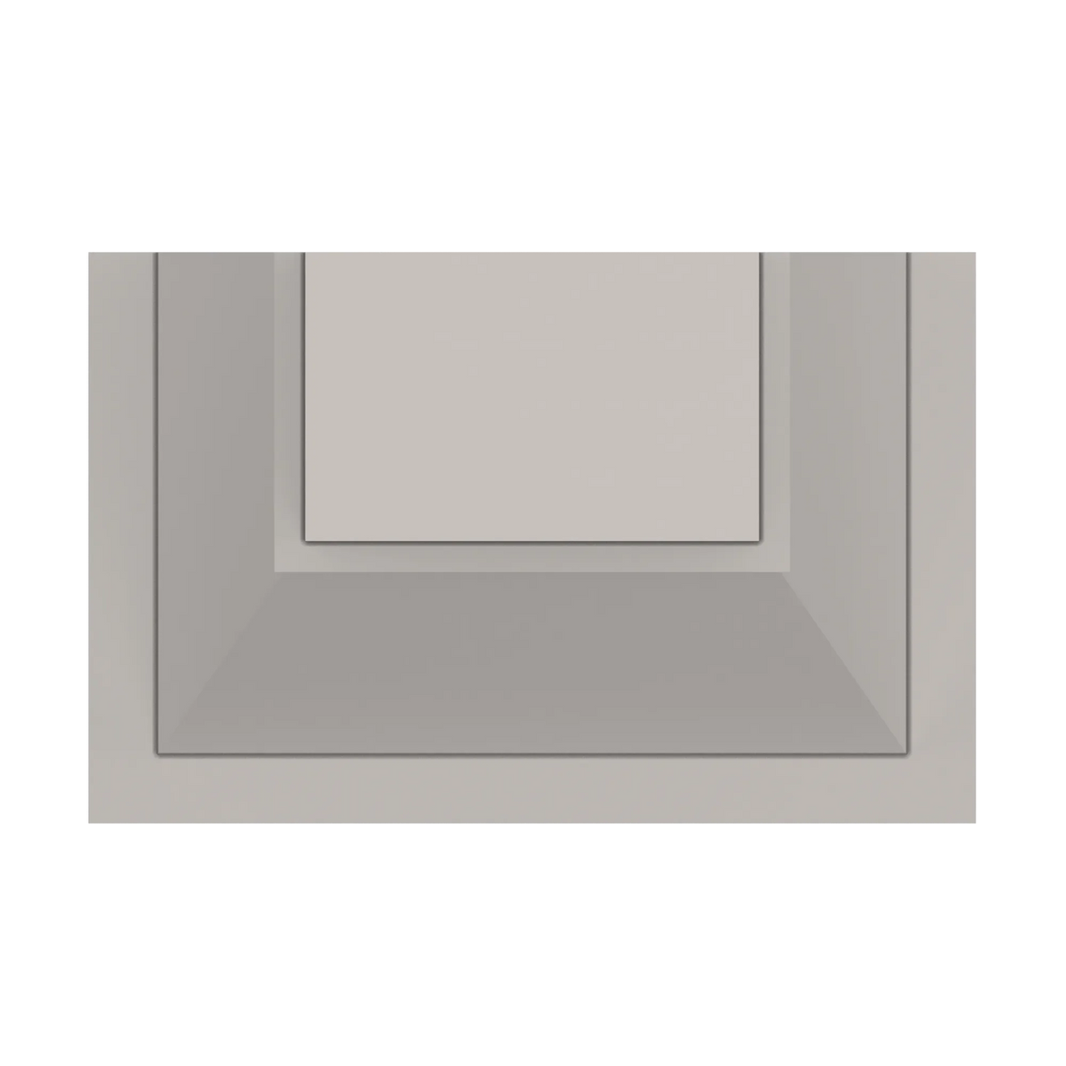 cnc luxor 5 piece misty grey 30 w traditional mdf hood