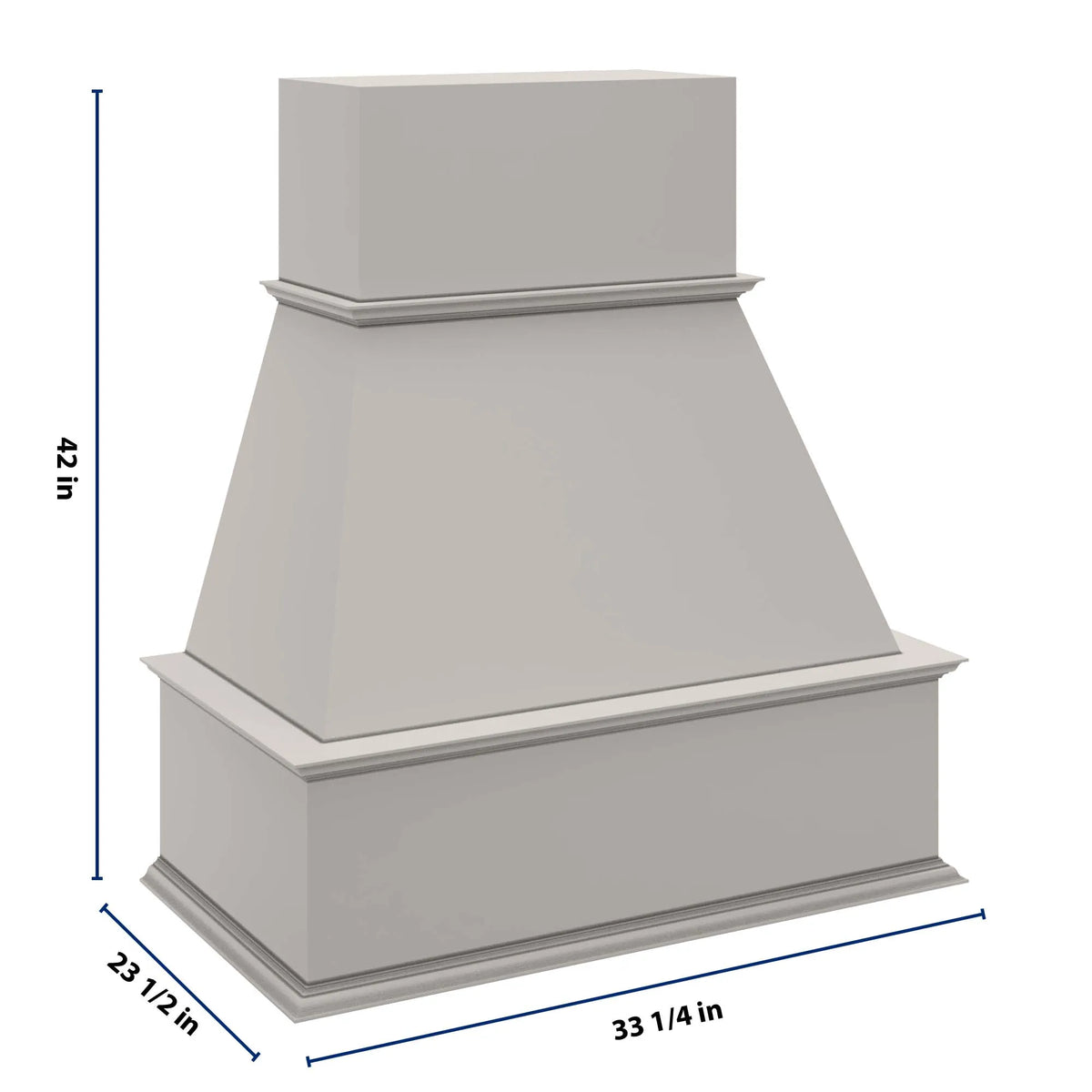 cnc-luxor-5-piece-misty-grey-36-w-traditional-mdf-hood