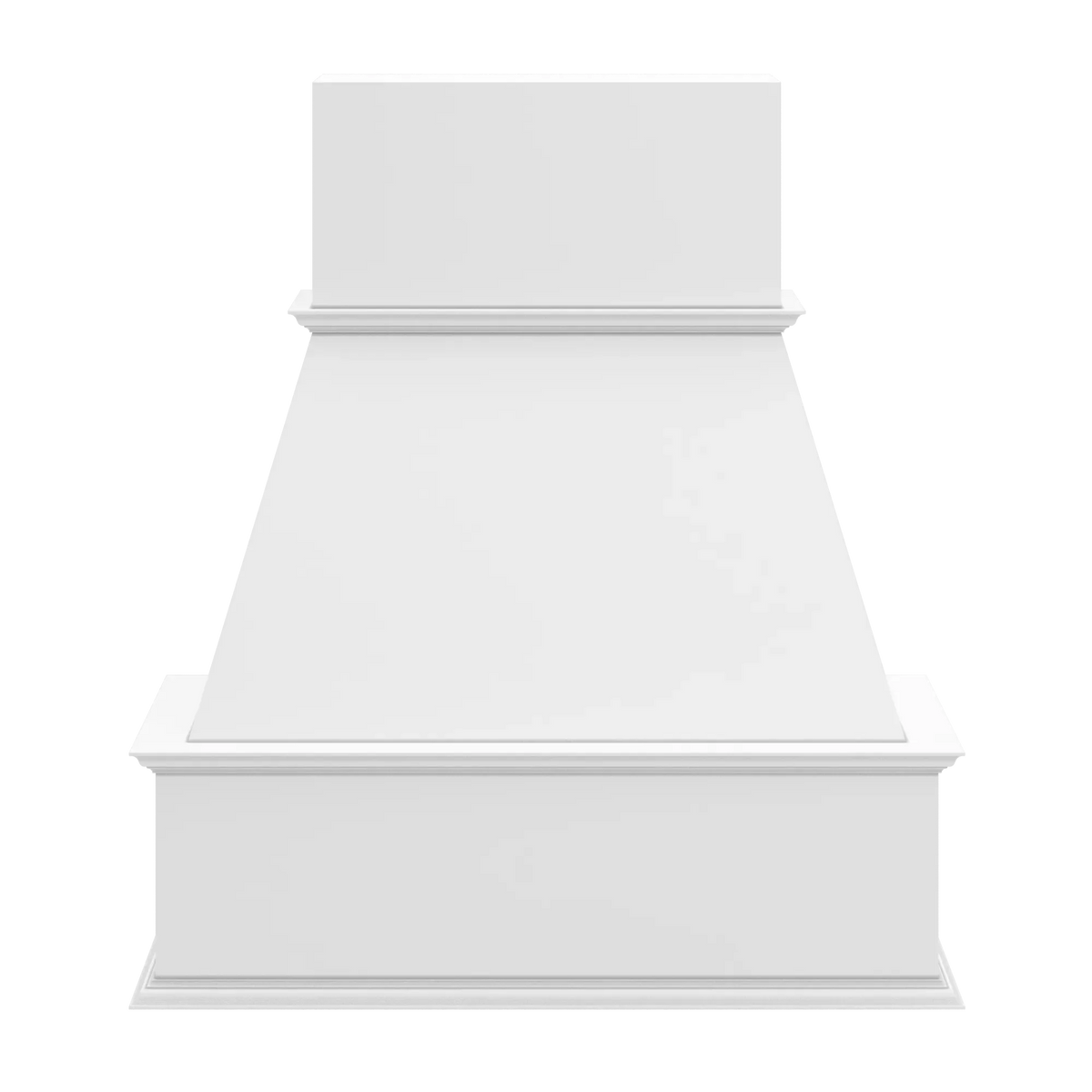 cnc luxor white 36 w traditional wood hood