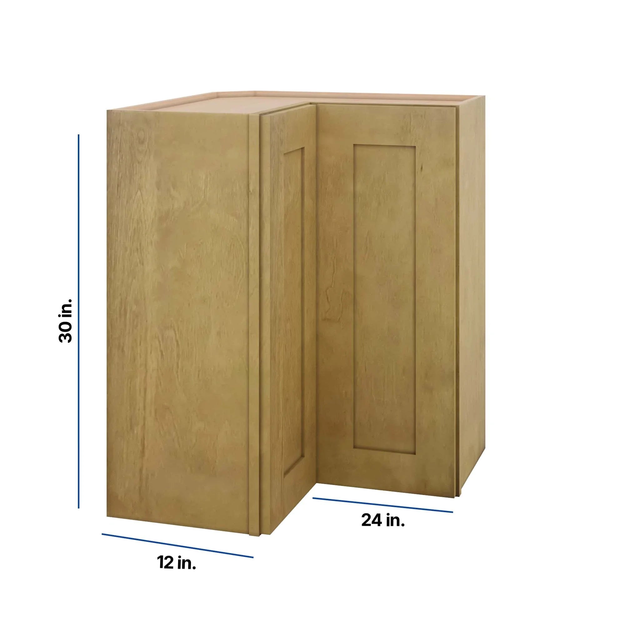 Modernform Cabinet Natural Shaker 24" W X 30" H X 12" D Wall Easy Reach Cabinet