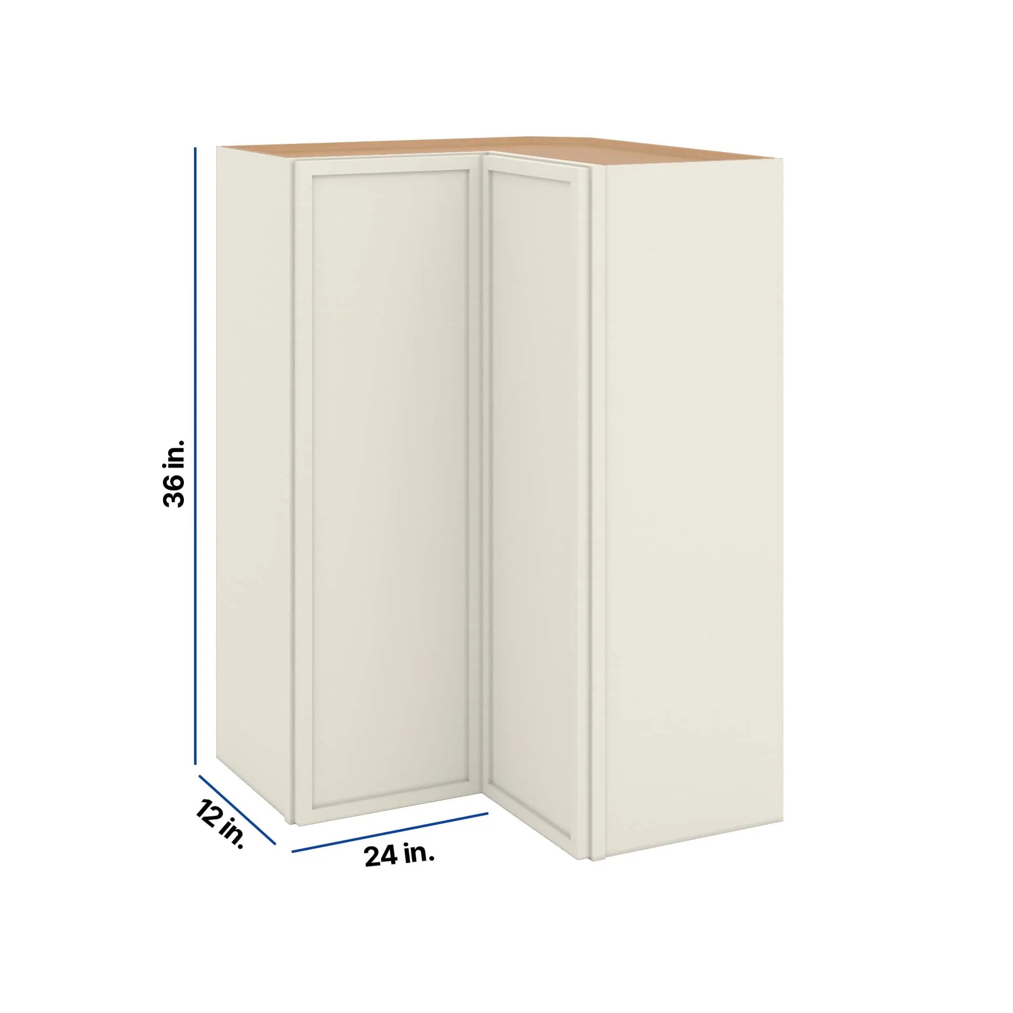 Modernform Cabinet Slim Dove White 24" W X 36" H X 12" D Wall Easy Reach Cabinet
