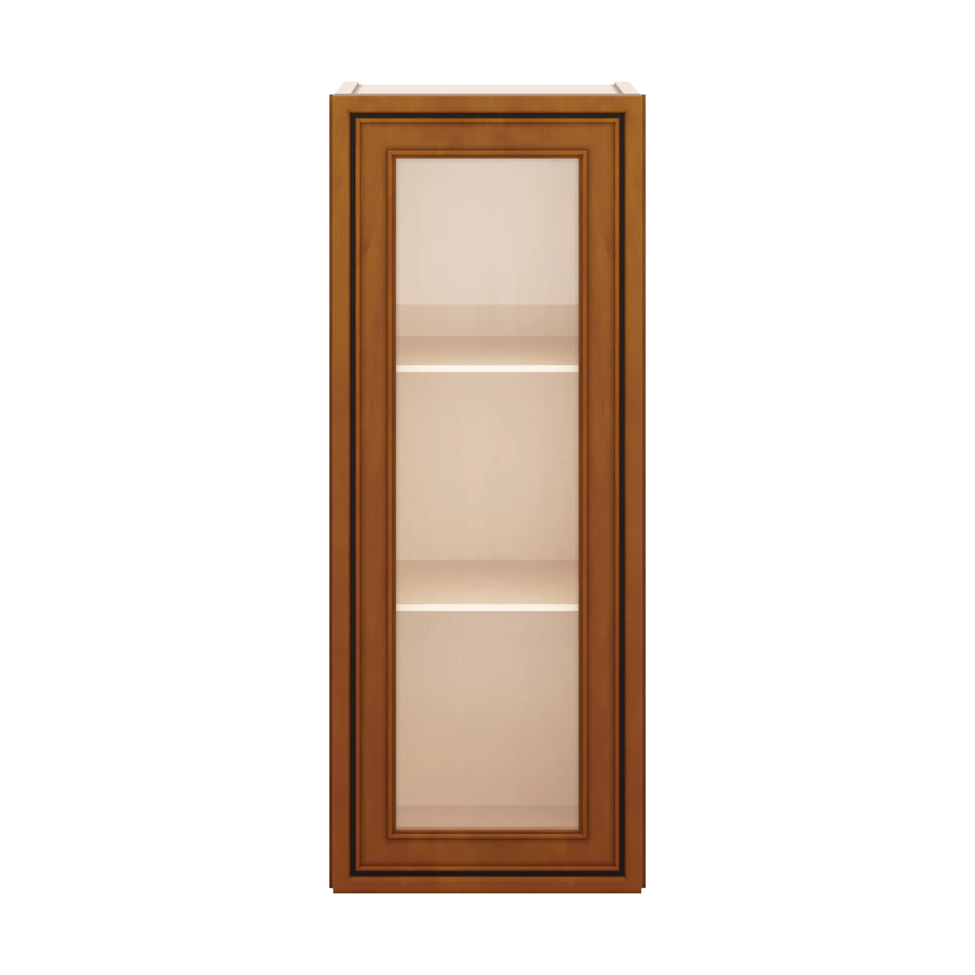 j k mocha glazed k10 wall glass cabinet 12 w x 30 h no glass insert