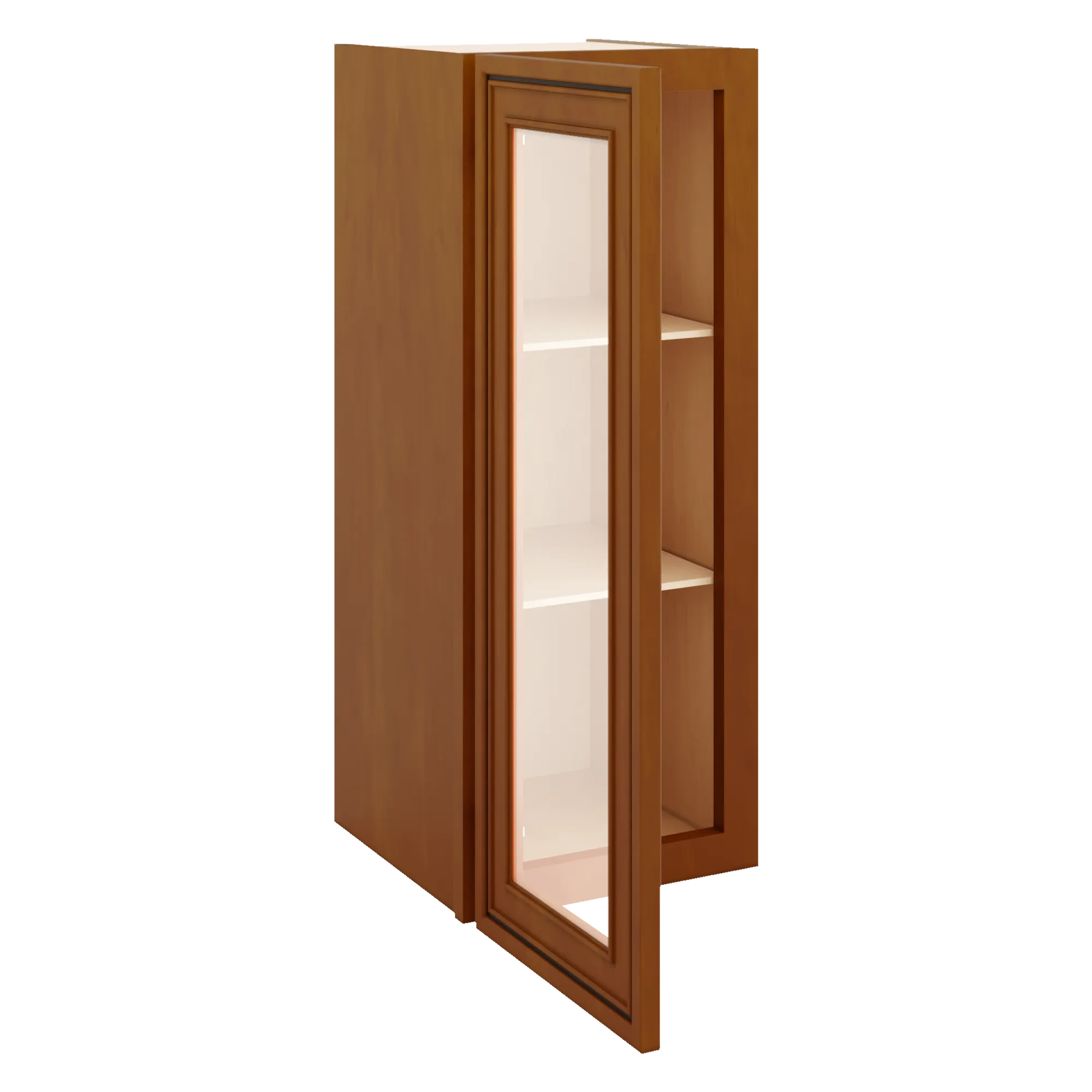 j k mocha glazed k10 wall glass cabinet 12 w x 30 h no glass insert